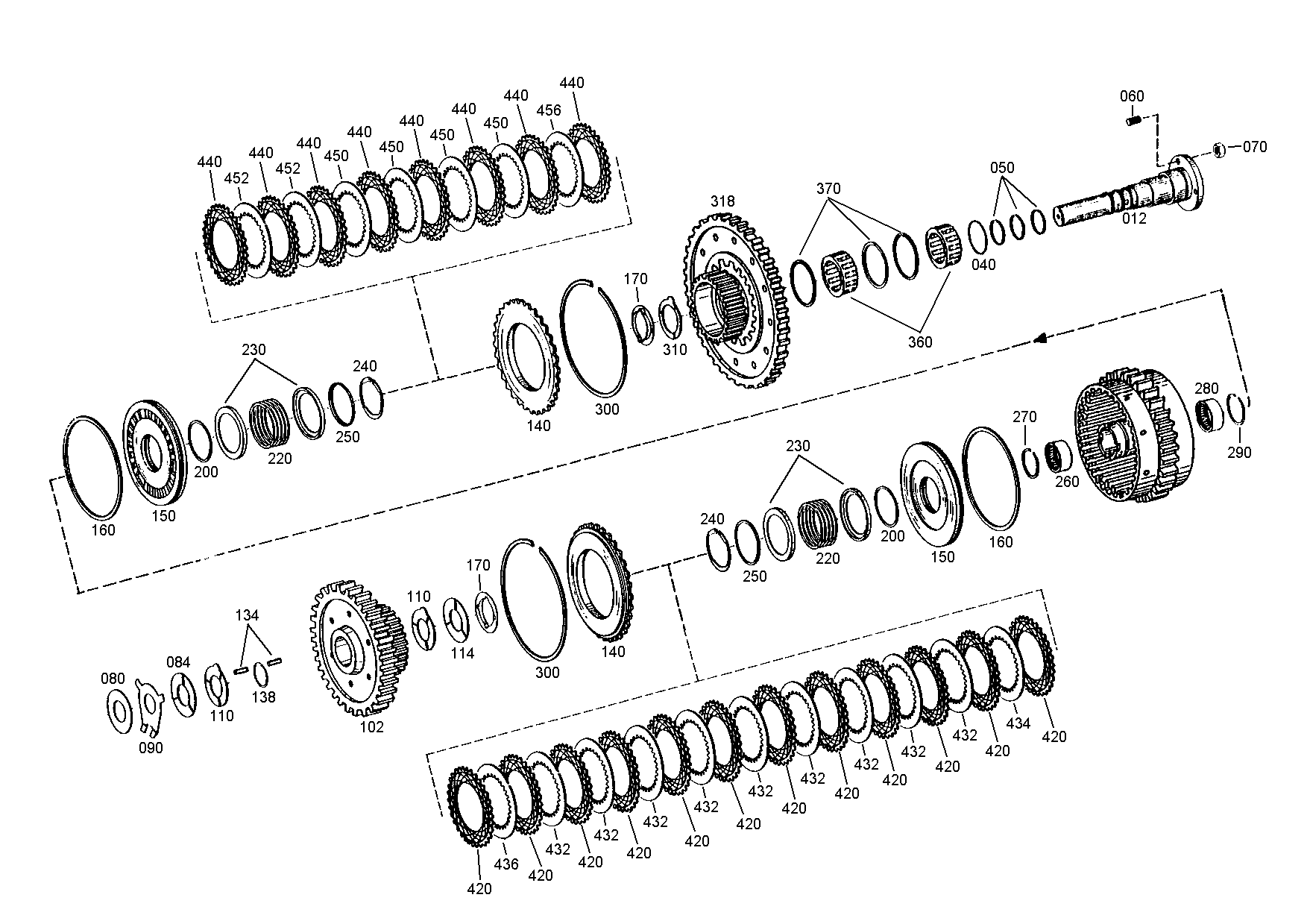 drawing for NACCO-IRV 1390857 - AXLE