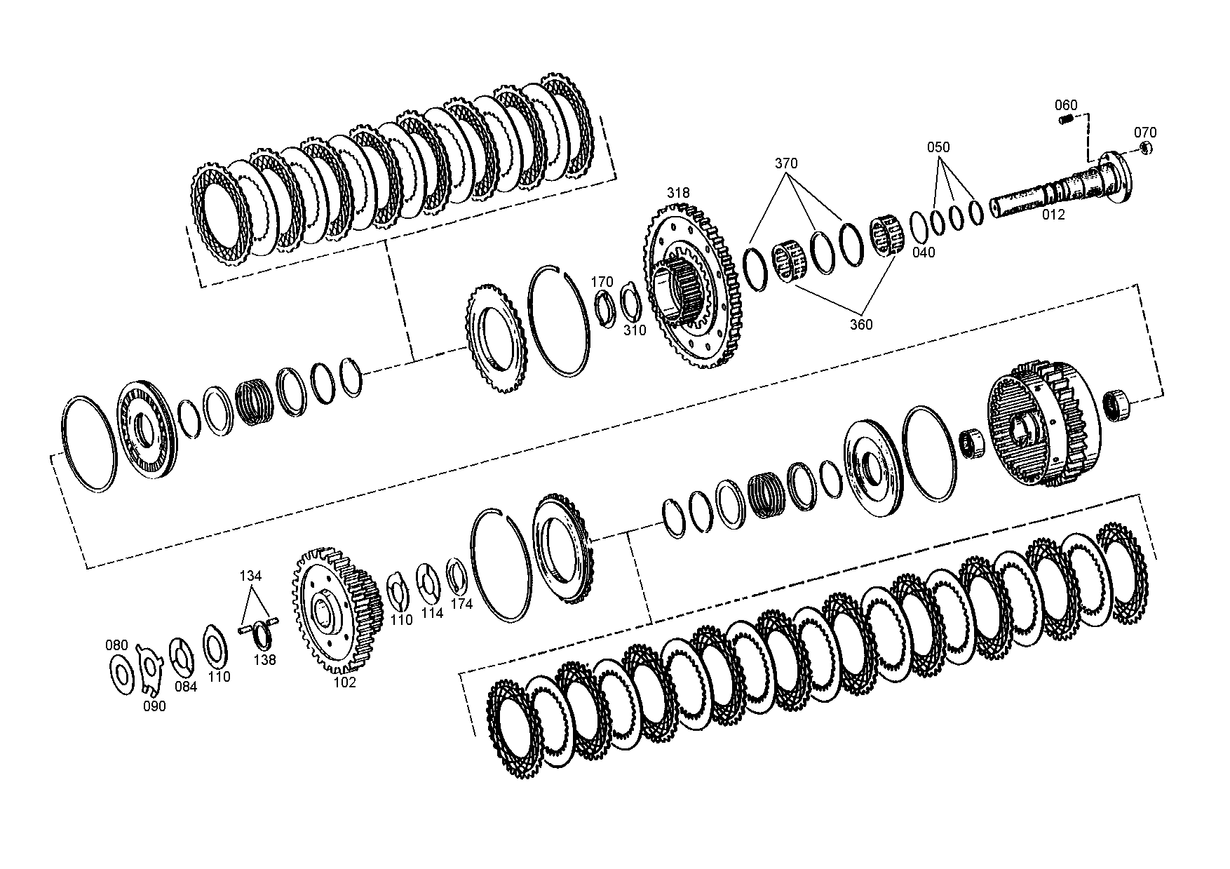 drawing for JOHN DEERE T153707 - HELICAL GEAR