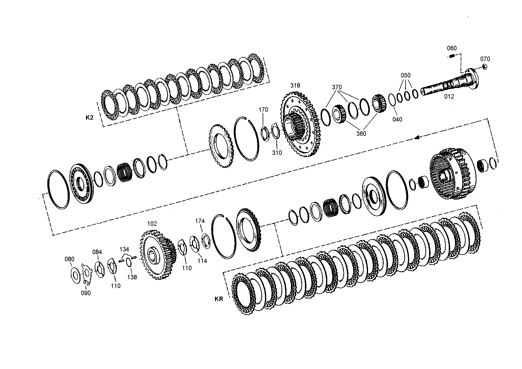 drawing for JOHN DEERE T153707 - HELICAL GEAR