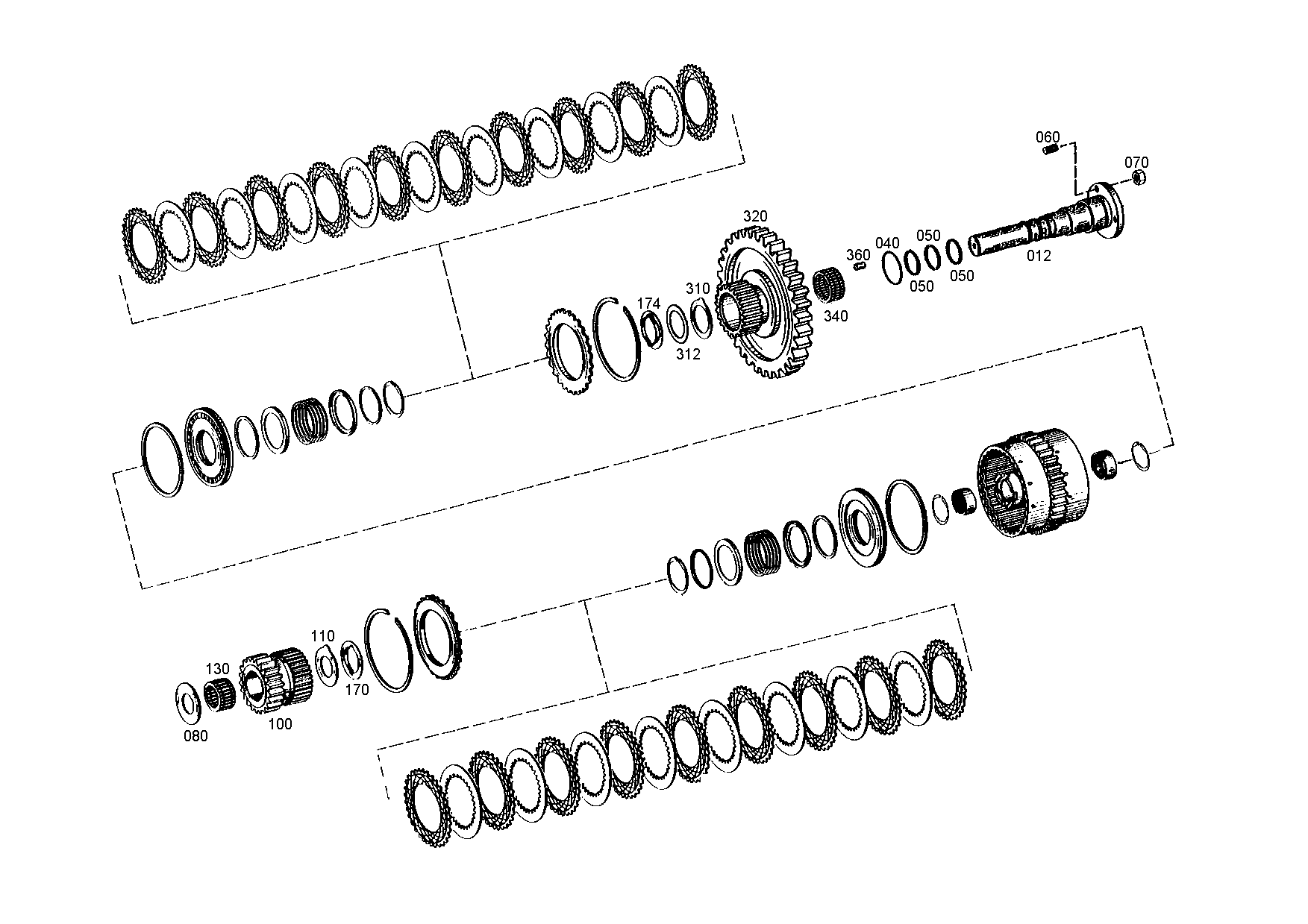 drawing for DOOSAN 252214 - CYL. ROLLER BEARING