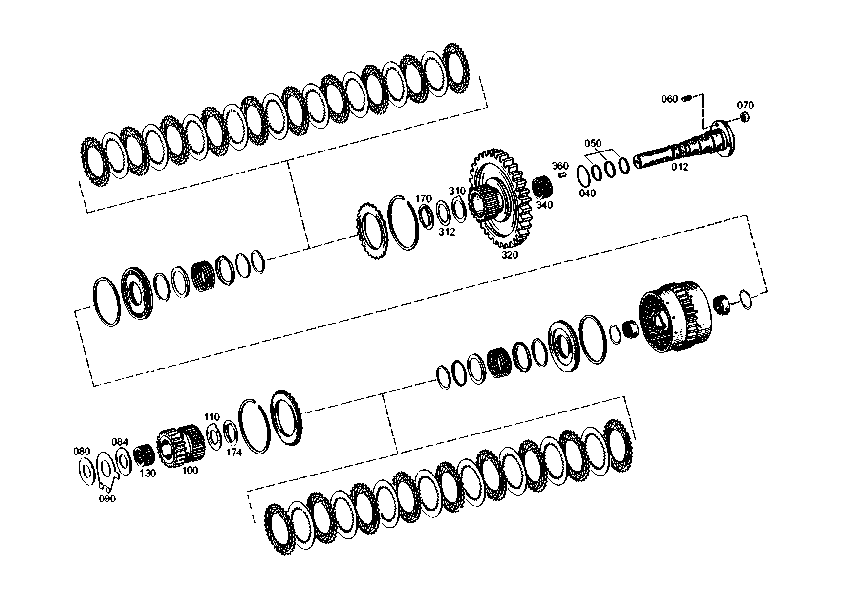 drawing for Hyundai Construction Equipment 4644308402 - SPUR GEAR