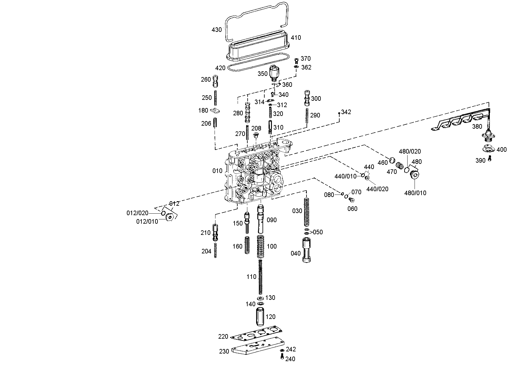 drawing for MOXY TRUCKS AS 252580 - STRAIGHT STUD