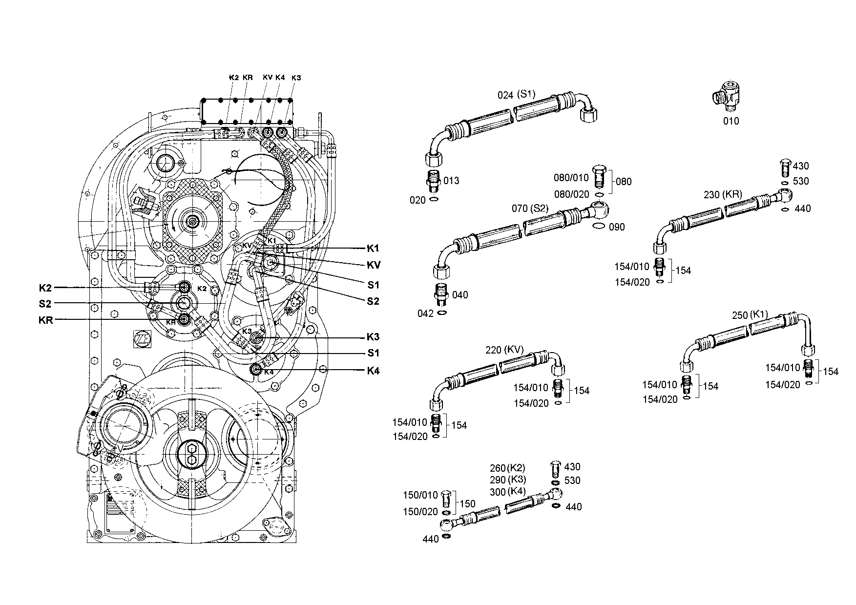 drawing for JOHN DEERE T246013 - HOLLOW/UNION SCREW