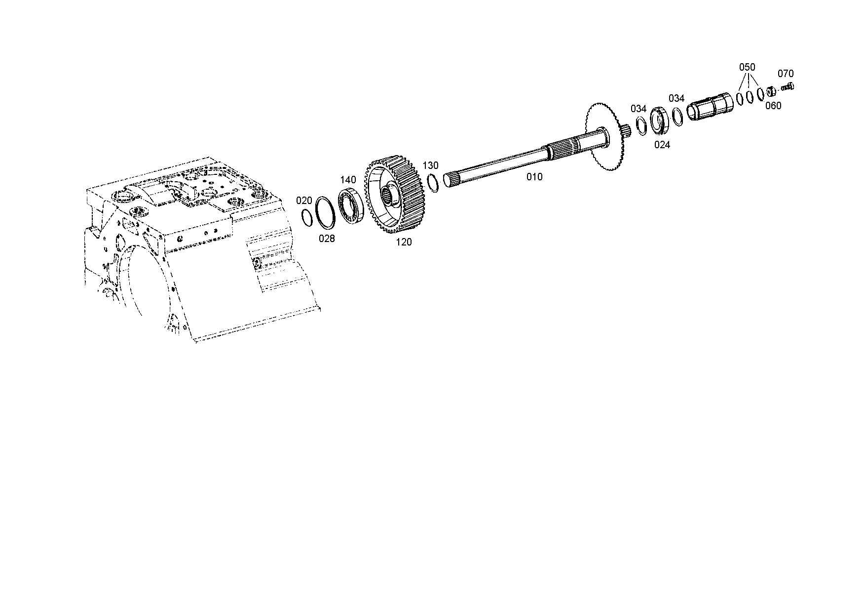 drawing for JOHN DEERE L60046 - SHIM