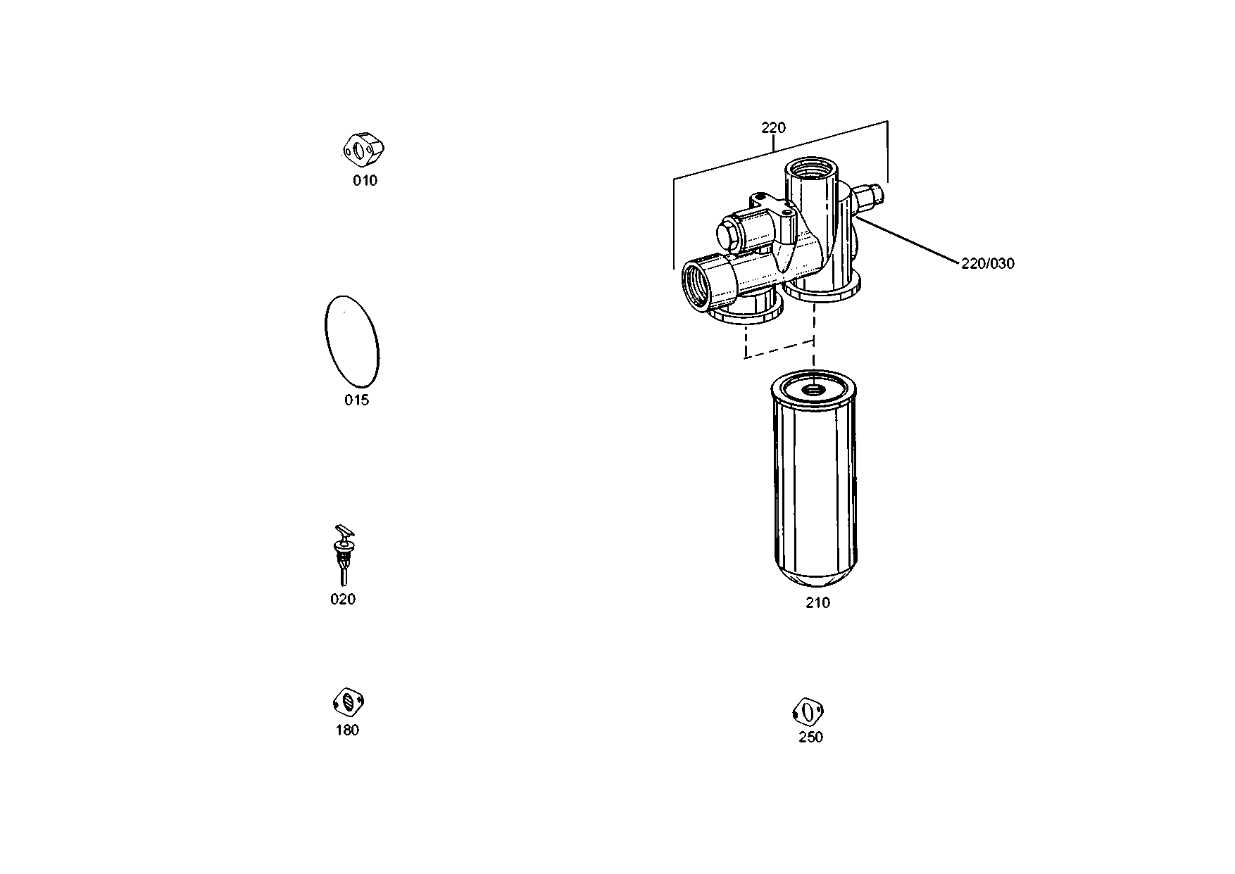 drawing for DOOSAN 516449 - FILTER