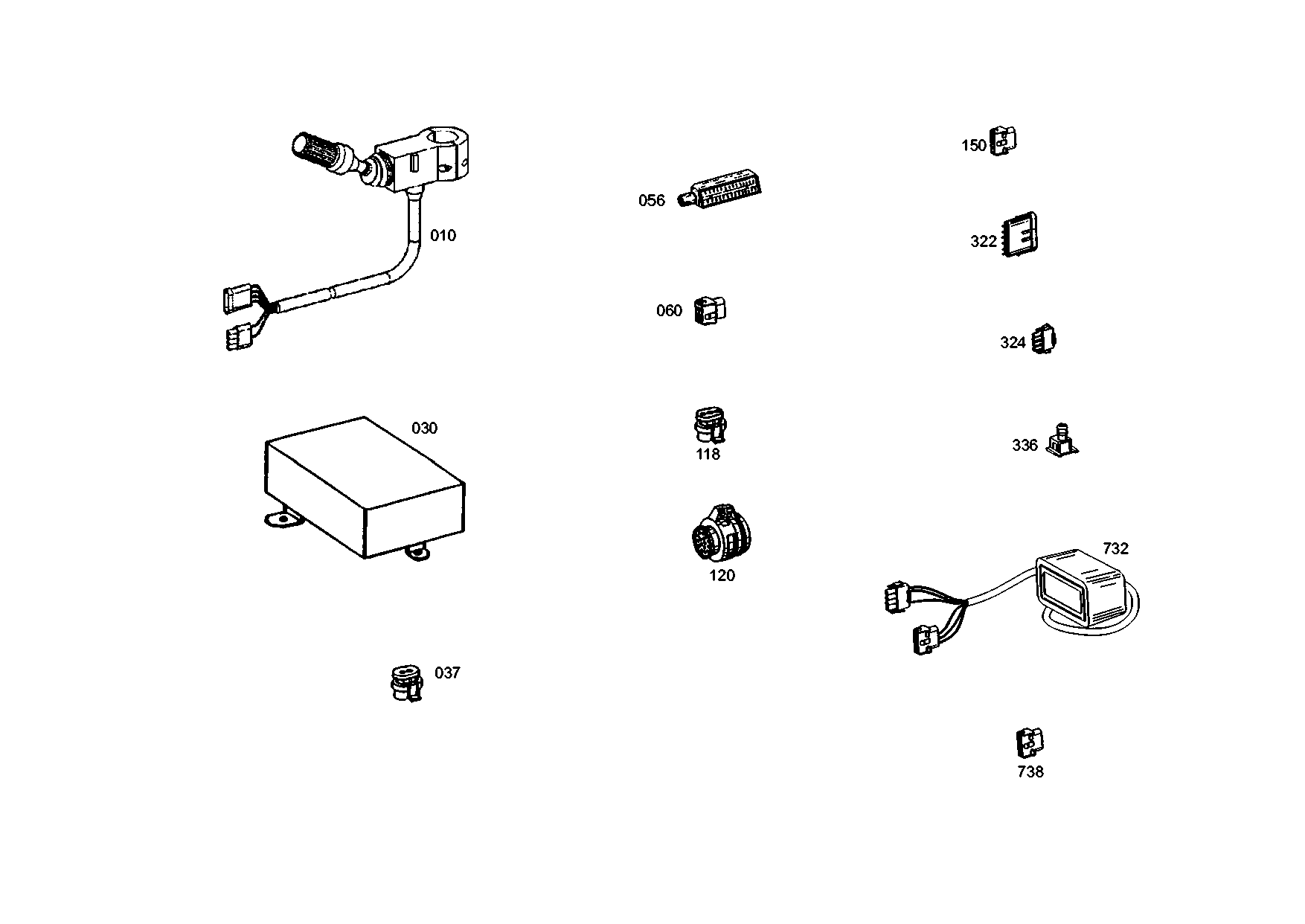 drawing for SCHOPF MASCHINENBAU GMBH 88291 - PLUG KIT