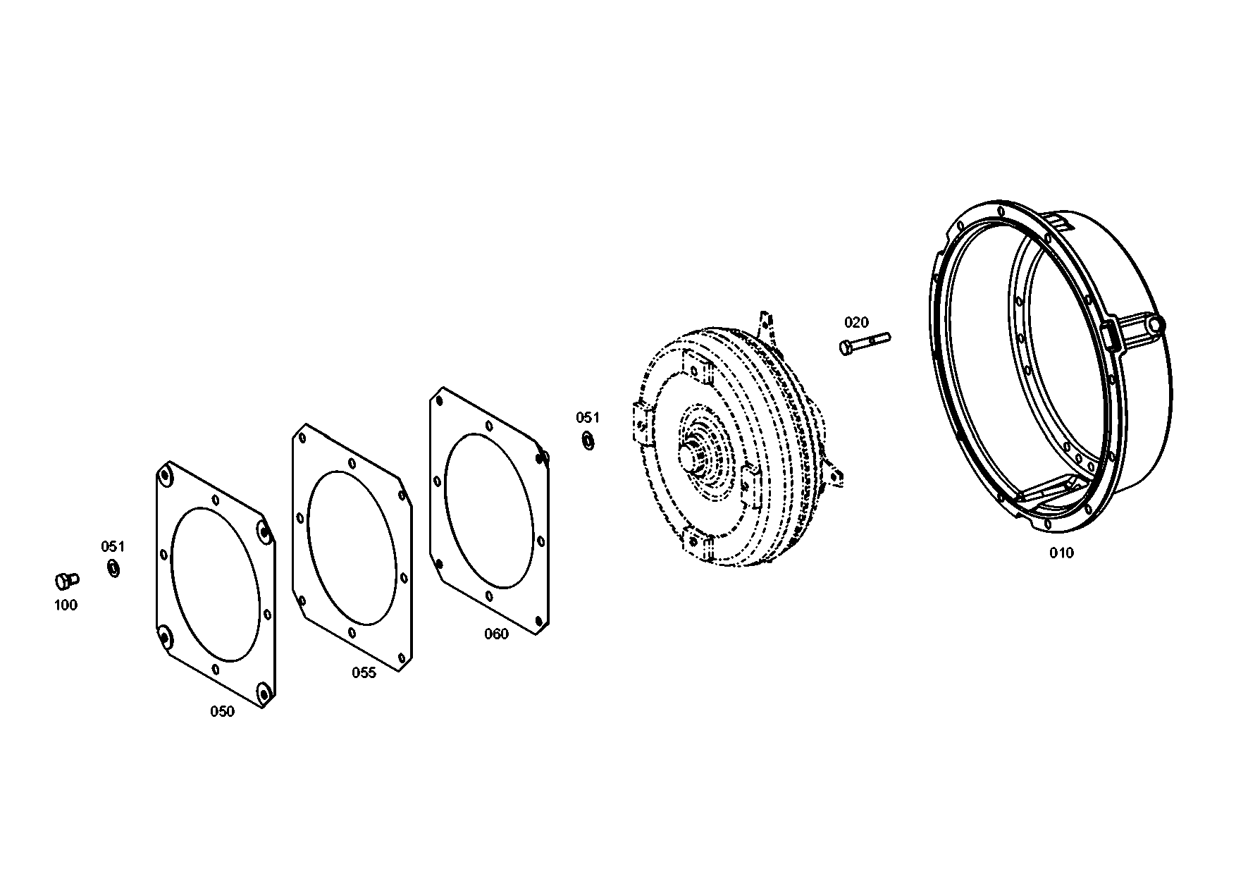 drawing for SCHOPF MASCHINENBAU GMBH 103022 - DIAPHRAGM