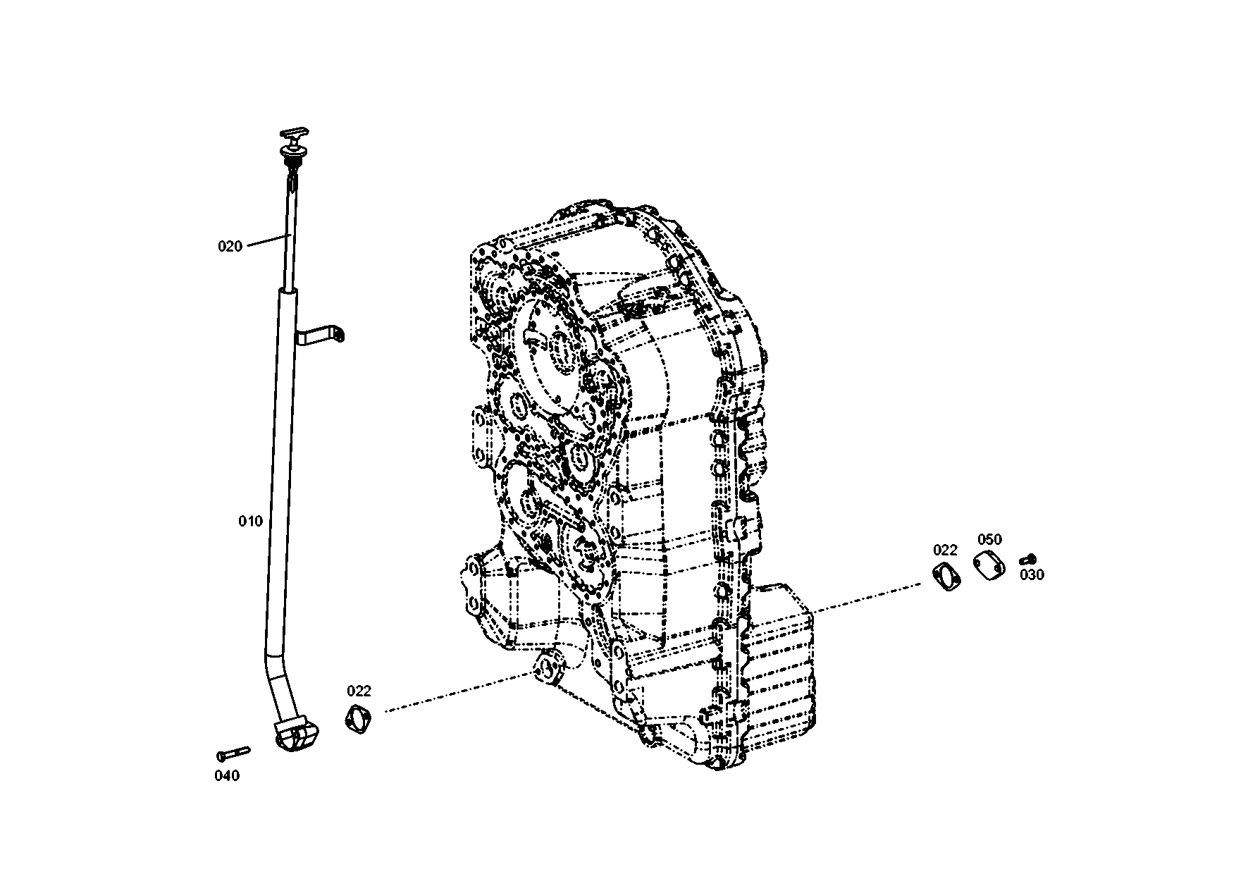 drawing for SCHOPF MASCHINENBAU GMBH 103026 - OIL LEVEL TUBE
