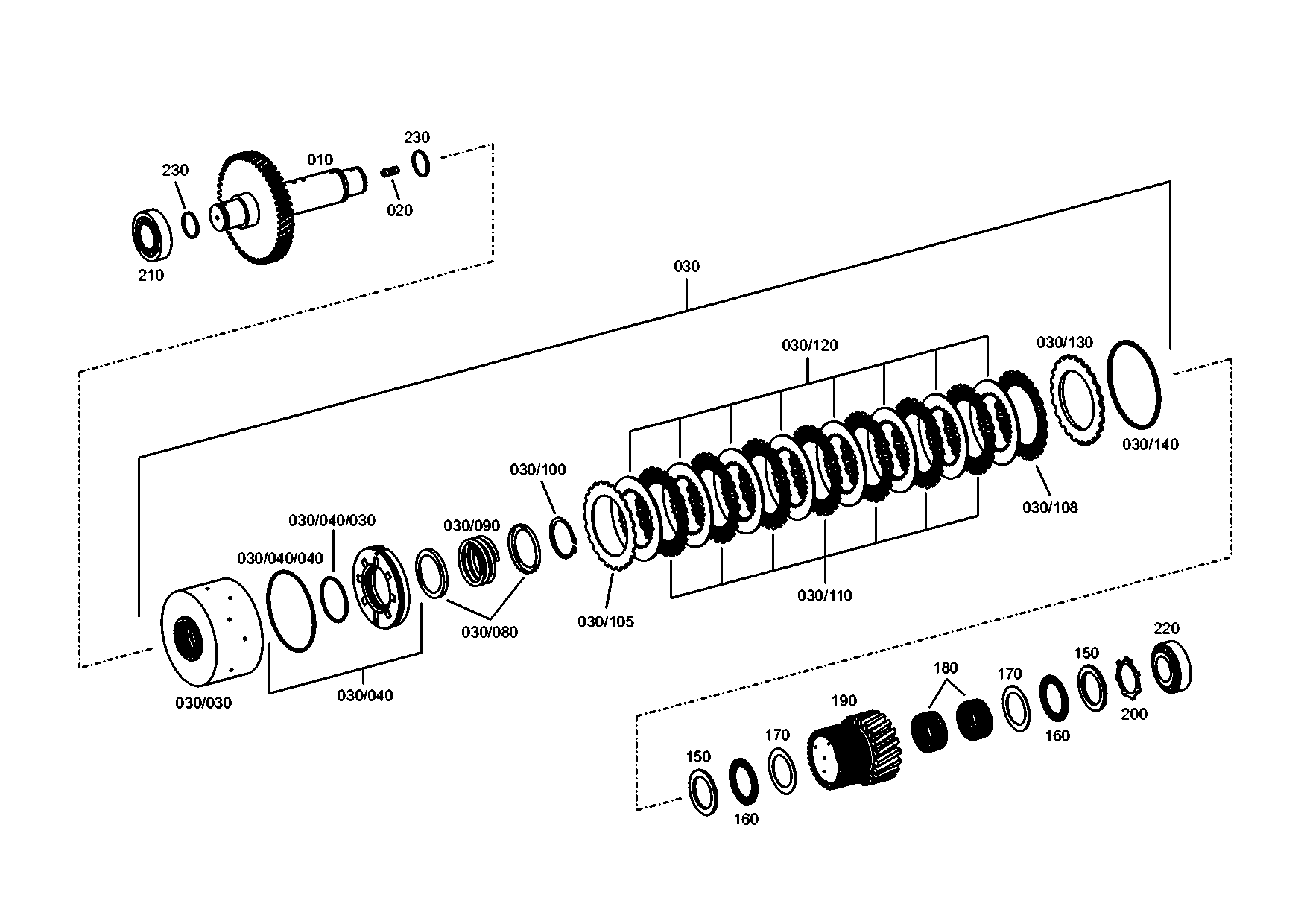 drawing for JOHN DEERE AT331640 - COUPLING