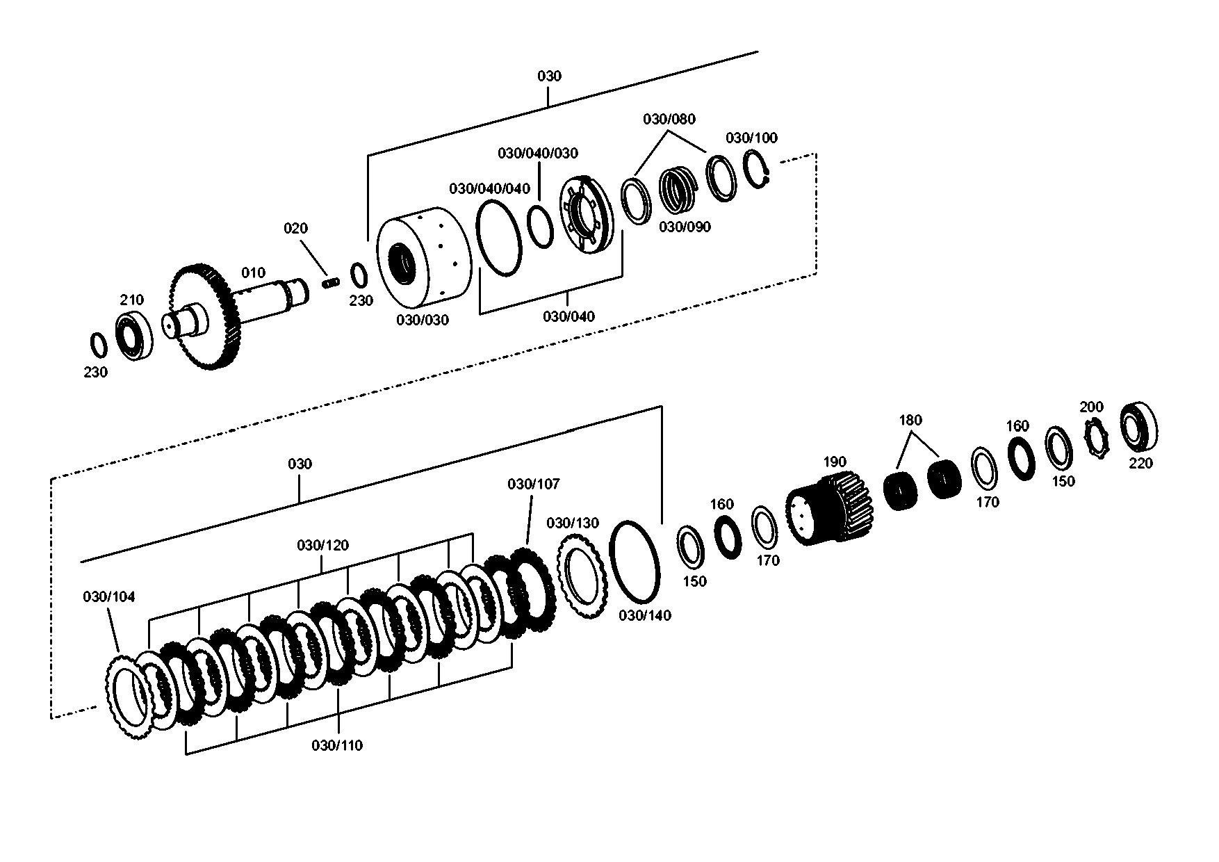 drawing for JOHN DEERE AT223239 - COUPLING