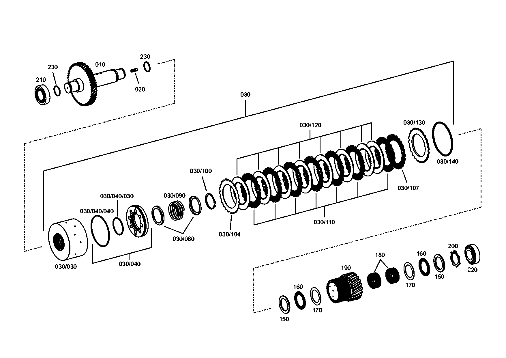 drawing for JOHN DEERE AT223239 - COUPLING