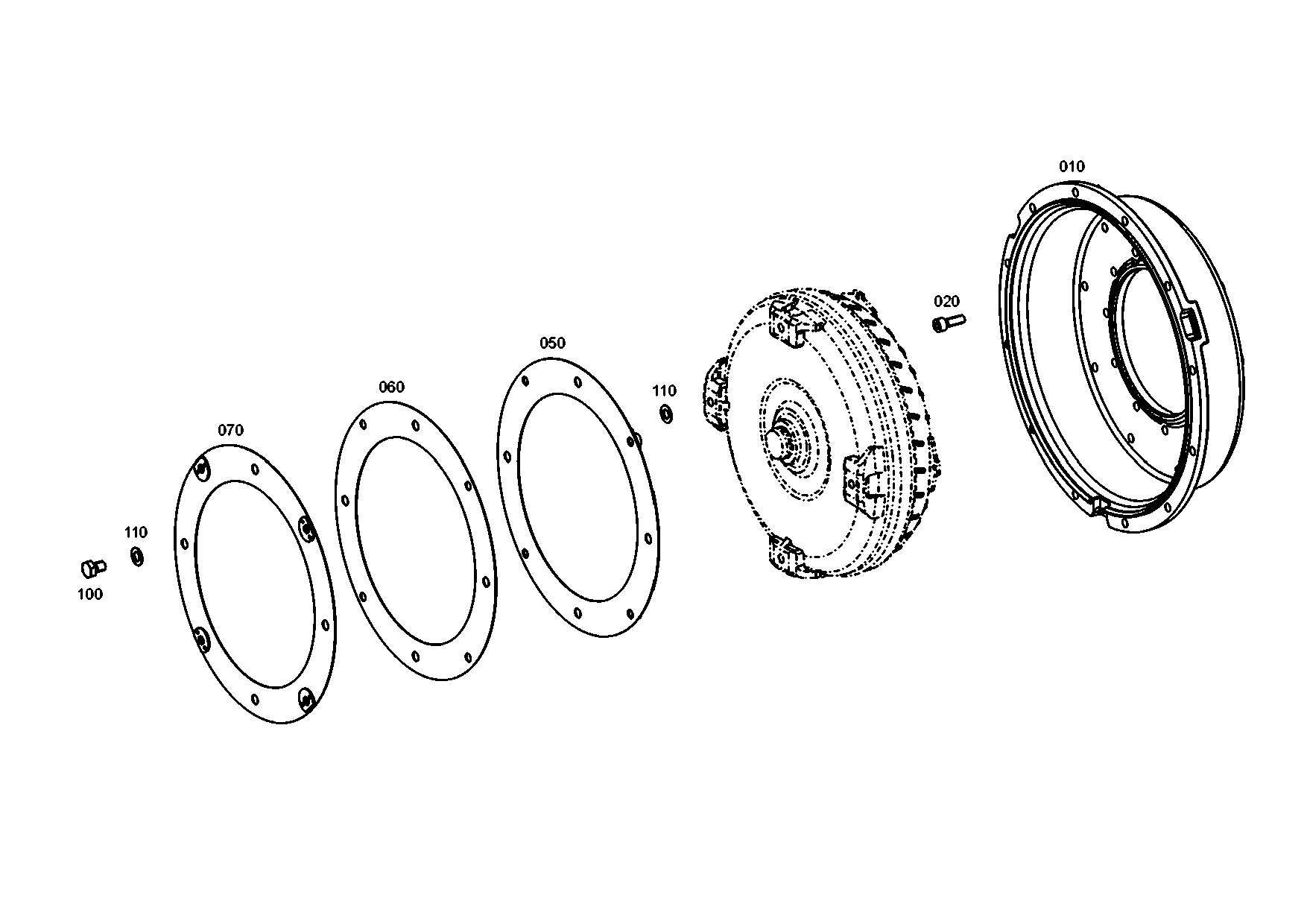 drawing for CNH NEW HOLLAND 87561066 - DIAPHRAGM