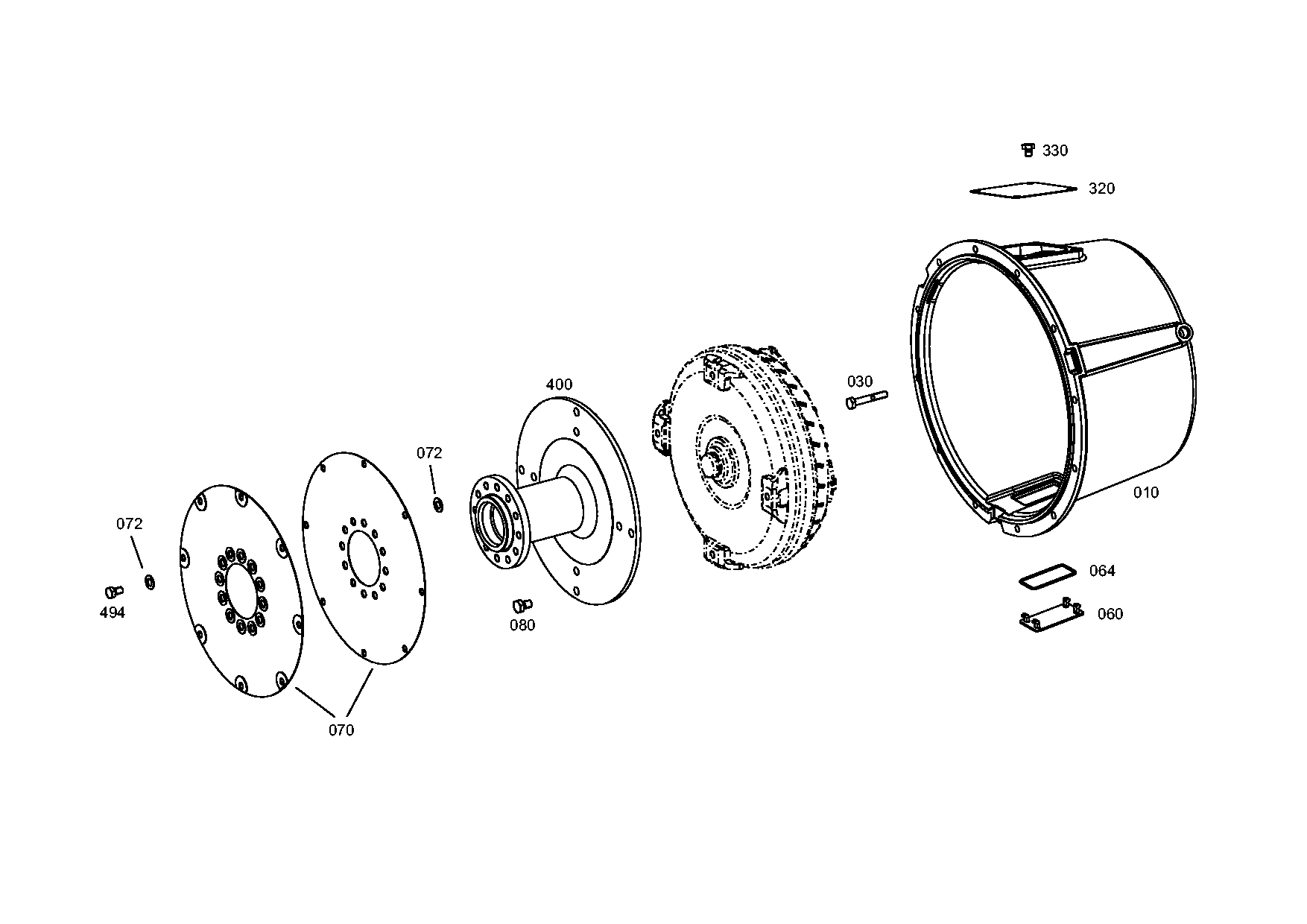 drawing for IVECO 08122987 - COVER