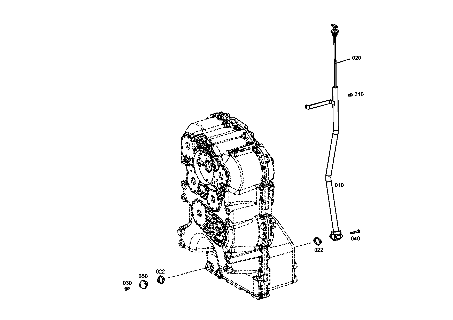 drawing for PPM 15302448 - OIL DIPSTICK