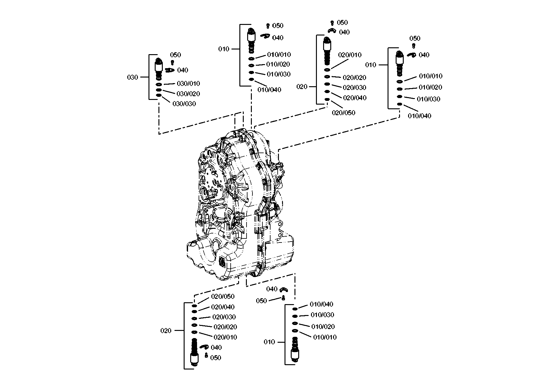 drawing for JOHN DEERE AT310587 - SOLENOID VALVE