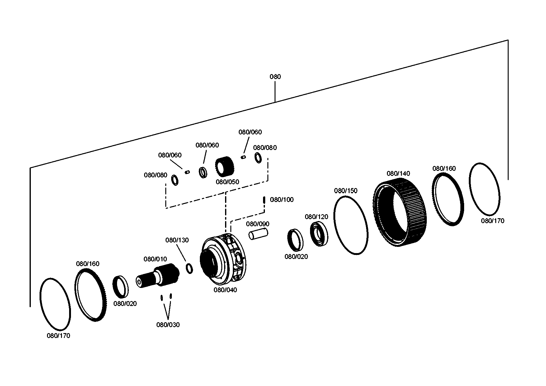 drawing for BOMBARDIER TRANSPORTATION 42471324 - INTERM.WASHER