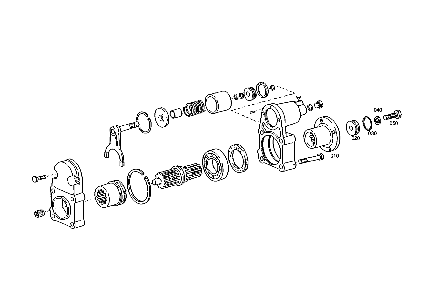 drawing for Manitowoc Crane Group Germany 03327357 - OUTPUT FLANGE