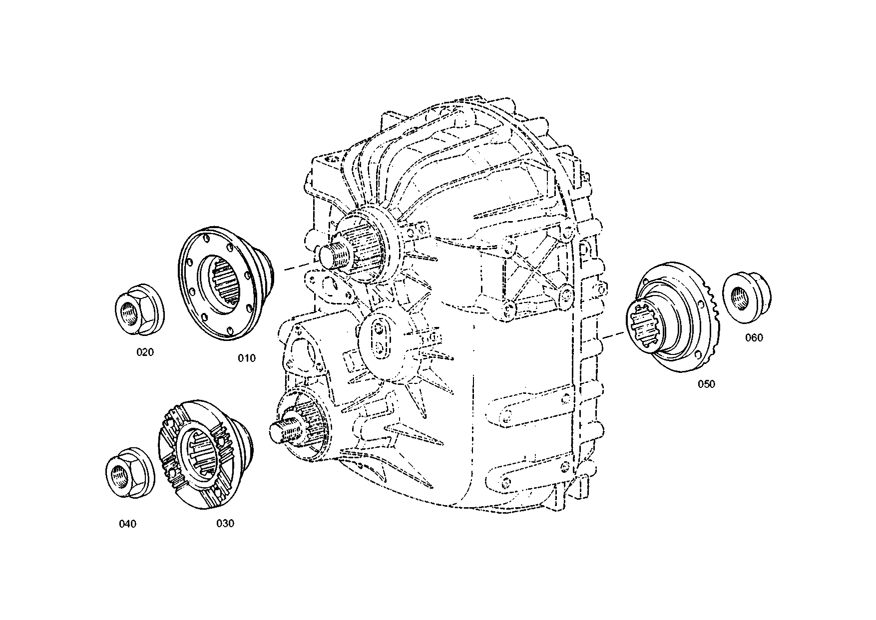 drawing for OSHKOSH 170750220044 - FLANGE