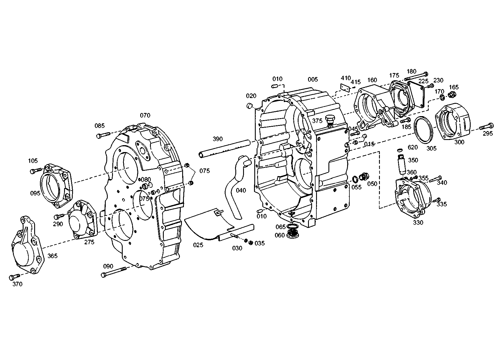 drawing for LIEBHERR GMBH 501717108 - BEARING COVER