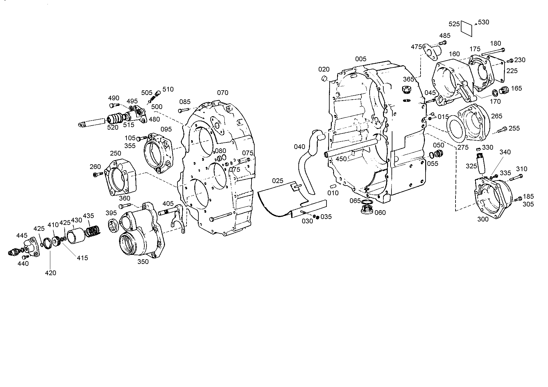 drawing for MARMON Herring MVG121050 - INPUT SHAFT