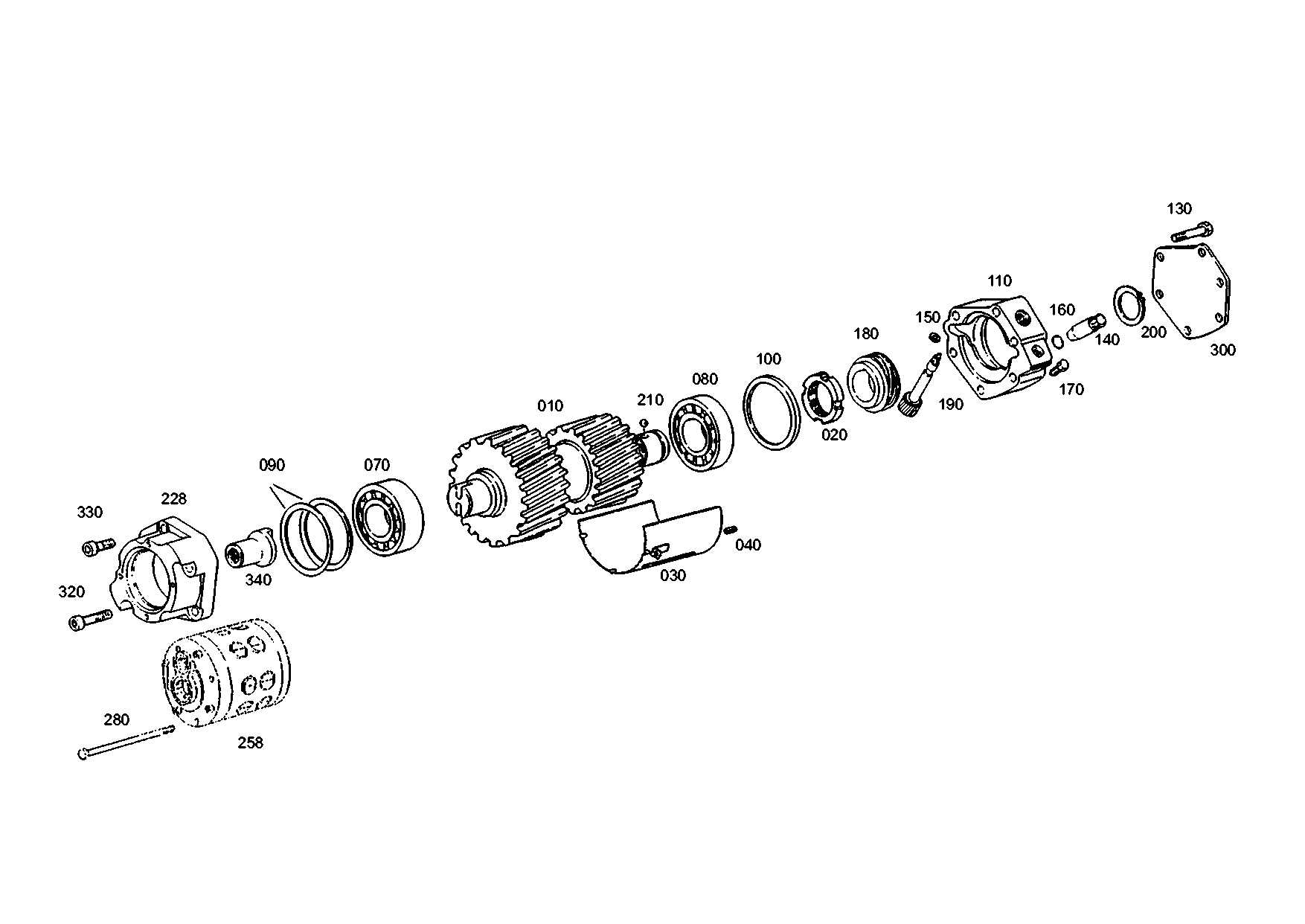 drawing for LUNA EQUIPOS INDUSTRIEALES, S.A. 199118250223 - SPEEDOMETER HOUSING