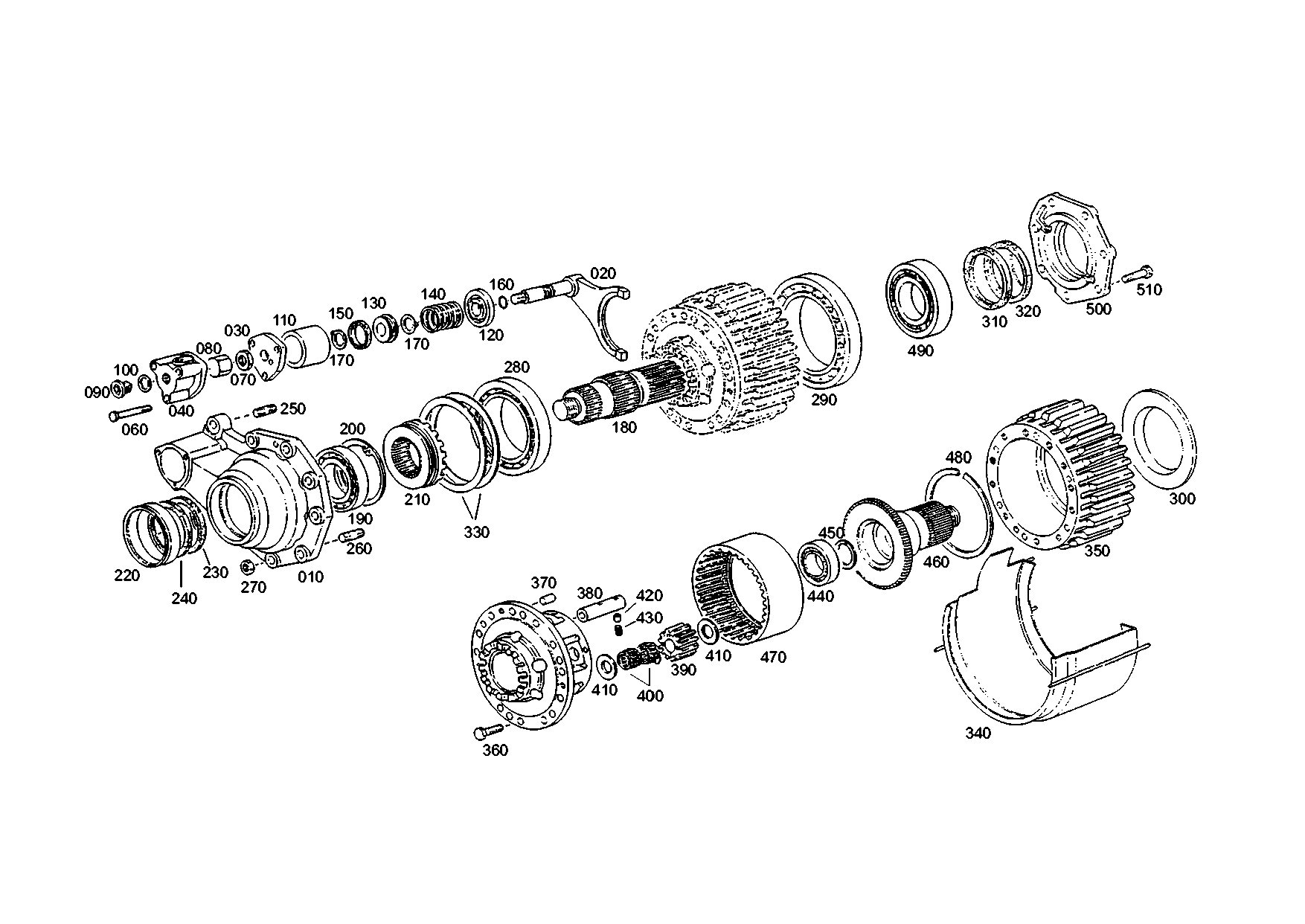 drawing for JOHN DEERE TTZF200848 - BEARING COVER