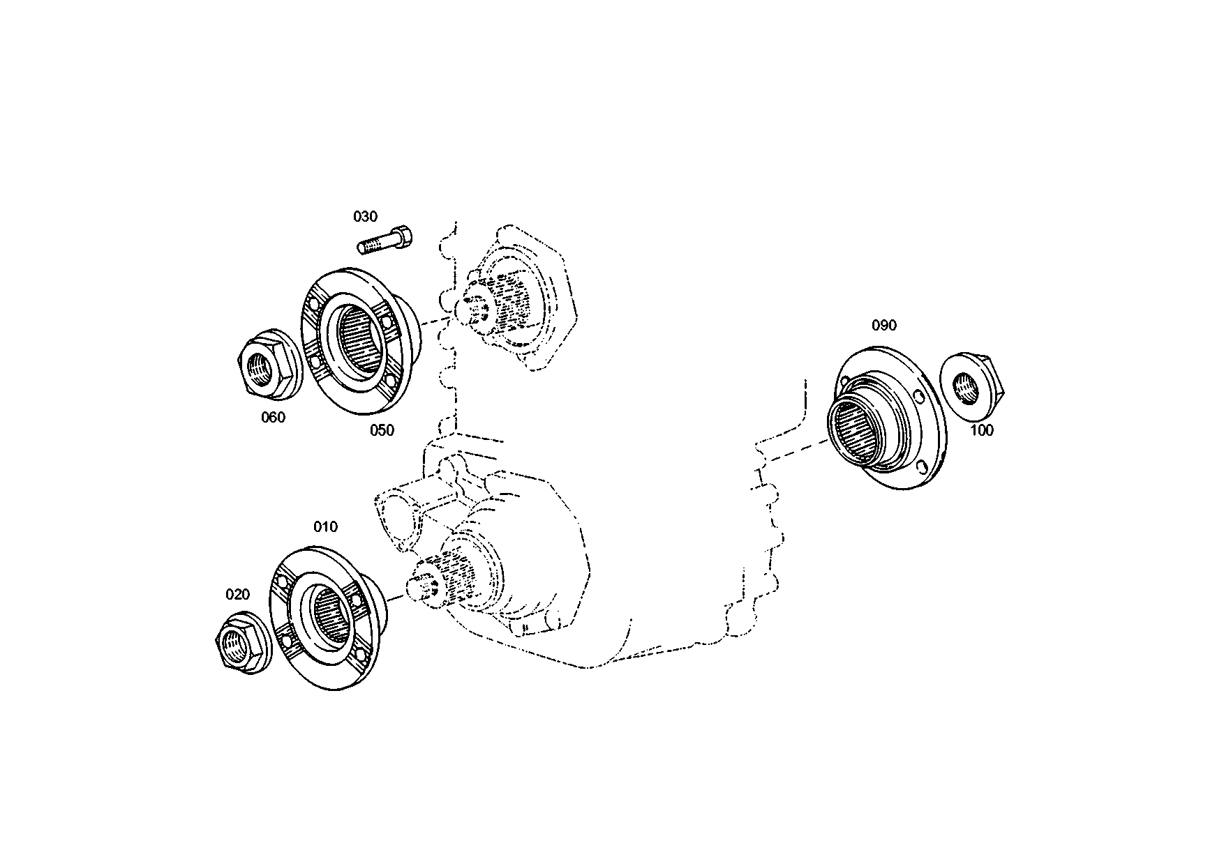 drawing for LUNA EQUIPOS INDUSTRIEALES, S.A. 199118250326 - FLANGE