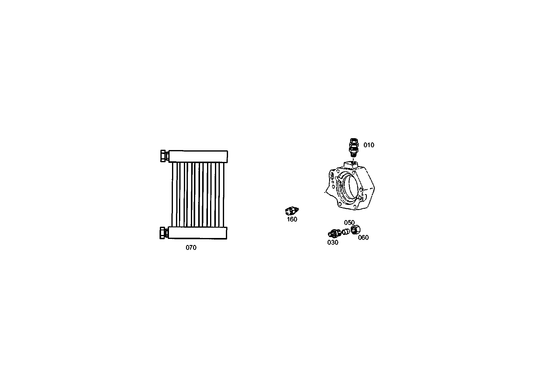 drawing for XUZHOU 172000750027 - OIL COOLER