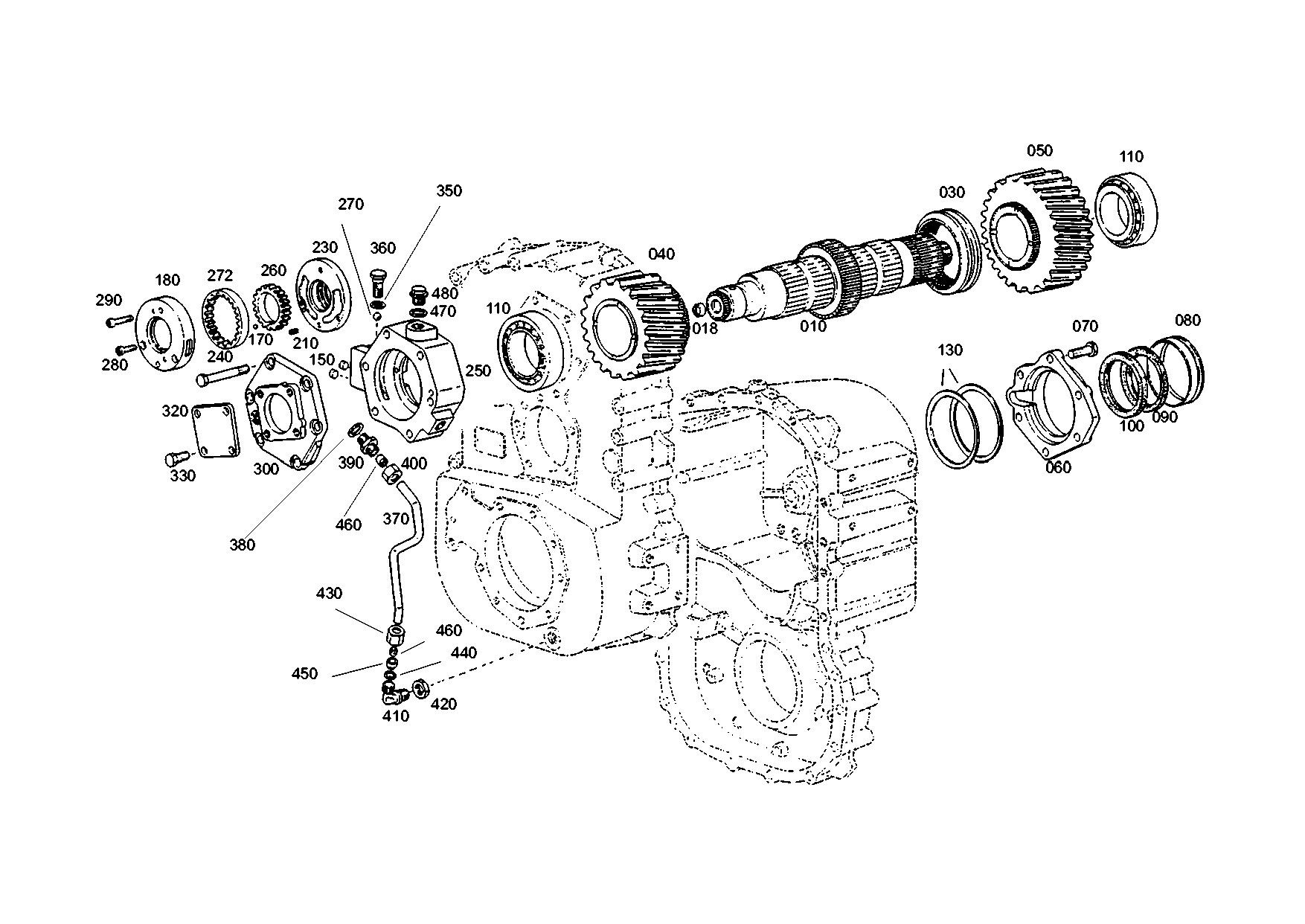 drawing for OY SISU AUTO AB 1332423810 - INPUT GEAR