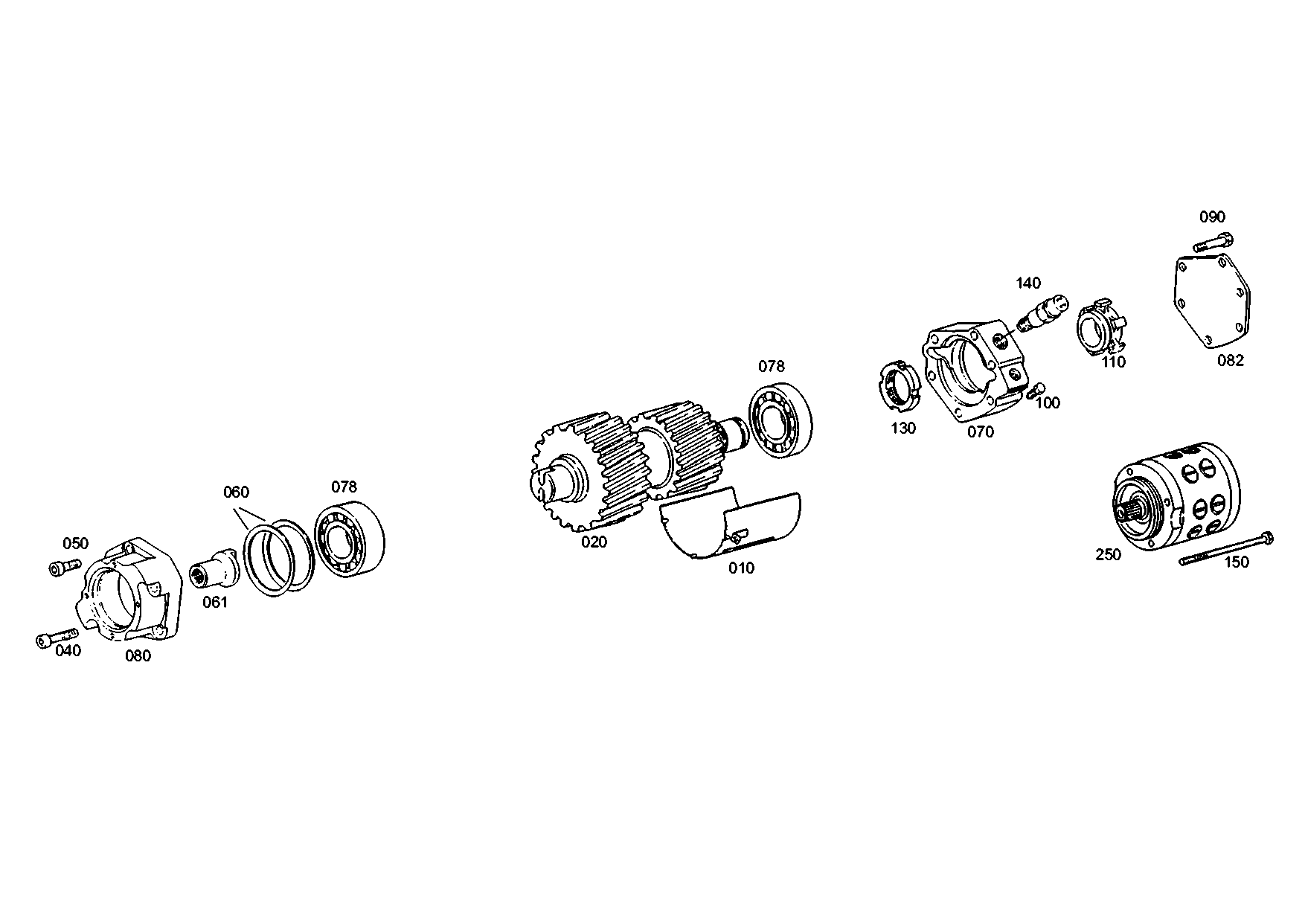 drawing for GINAF 172000220064 - DOUBLE GEAR