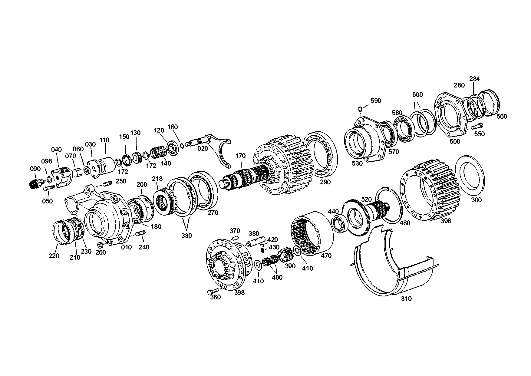 drawing for SCANIA 1404542 - PLANET SHAFT
