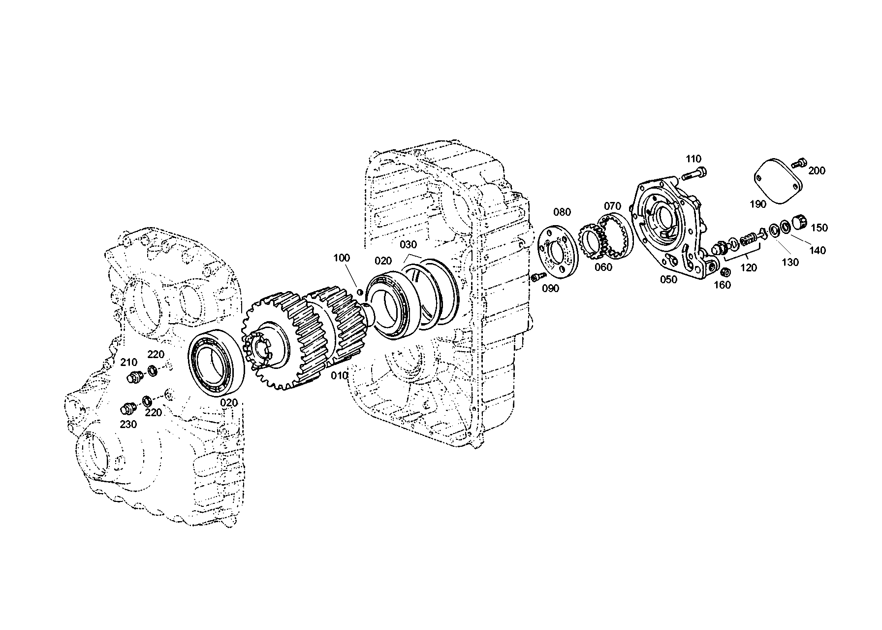 drawing for IVECO 42569598 - TAPER ROLLER BEARING