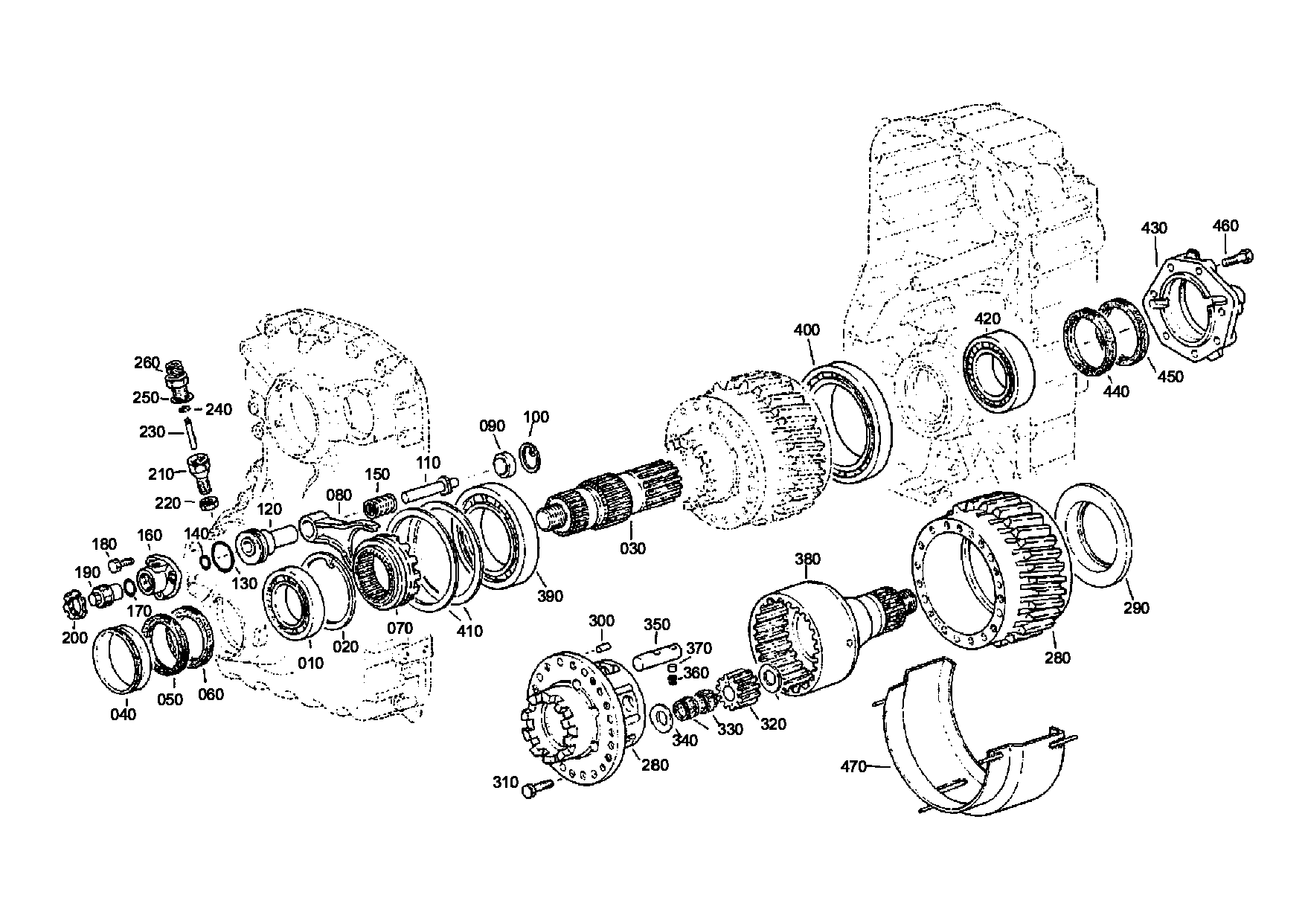 drawing for IVECO 42569596 - SHAFT SEAL