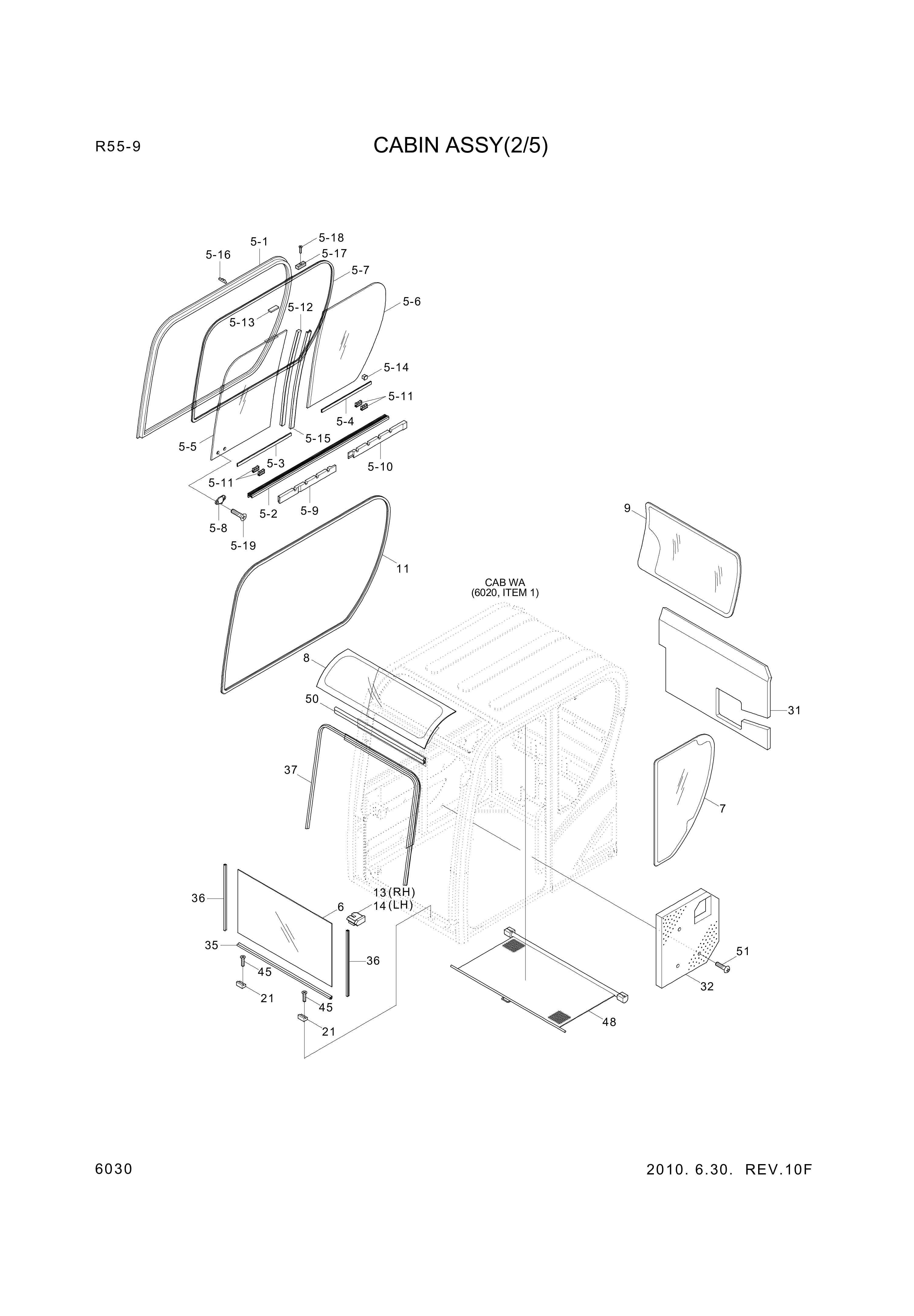 drawing for Hyundai Construction Equipment S141-040166 - BOLT-FLAT