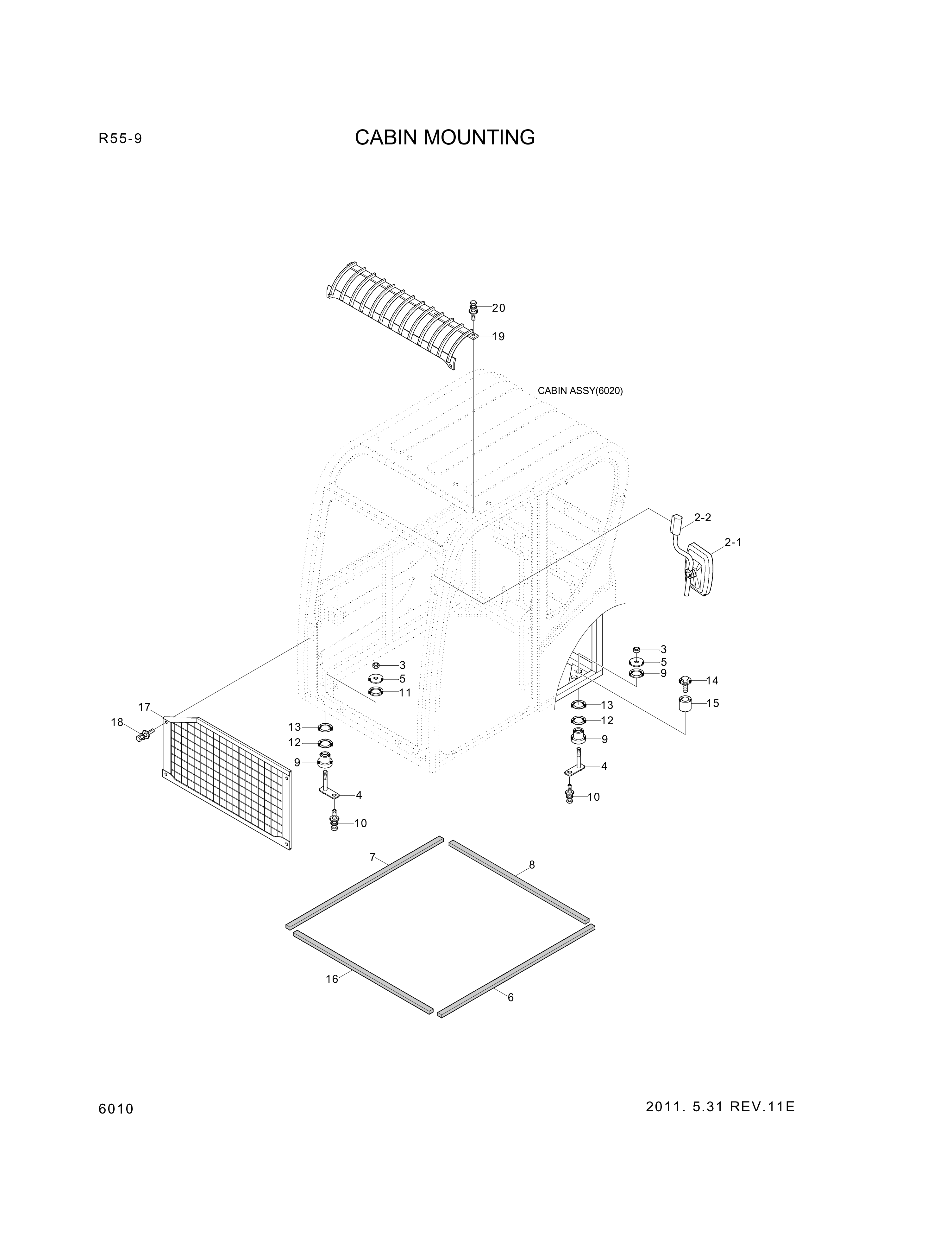 drawing for Hyundai Construction Equipment S391-013060 - SHIM-ROUND 1.0