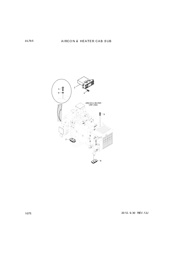 drawing for Hyundai Construction Equipment 11LB-90112 - CONTROL ASSY