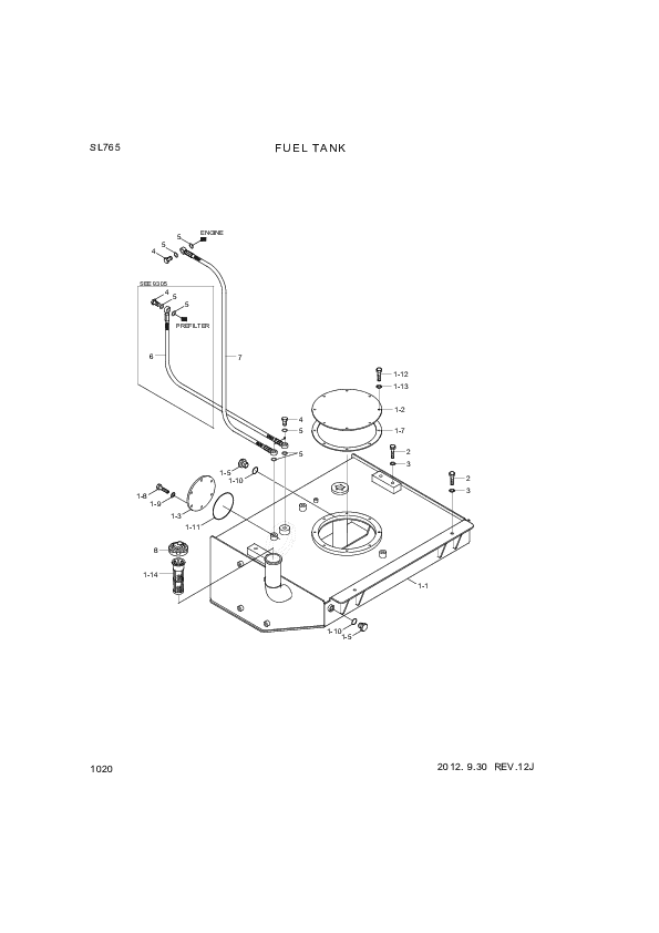 drawing for Hyundai Construction Equipment S441-10000V - WASHER-HARDEN