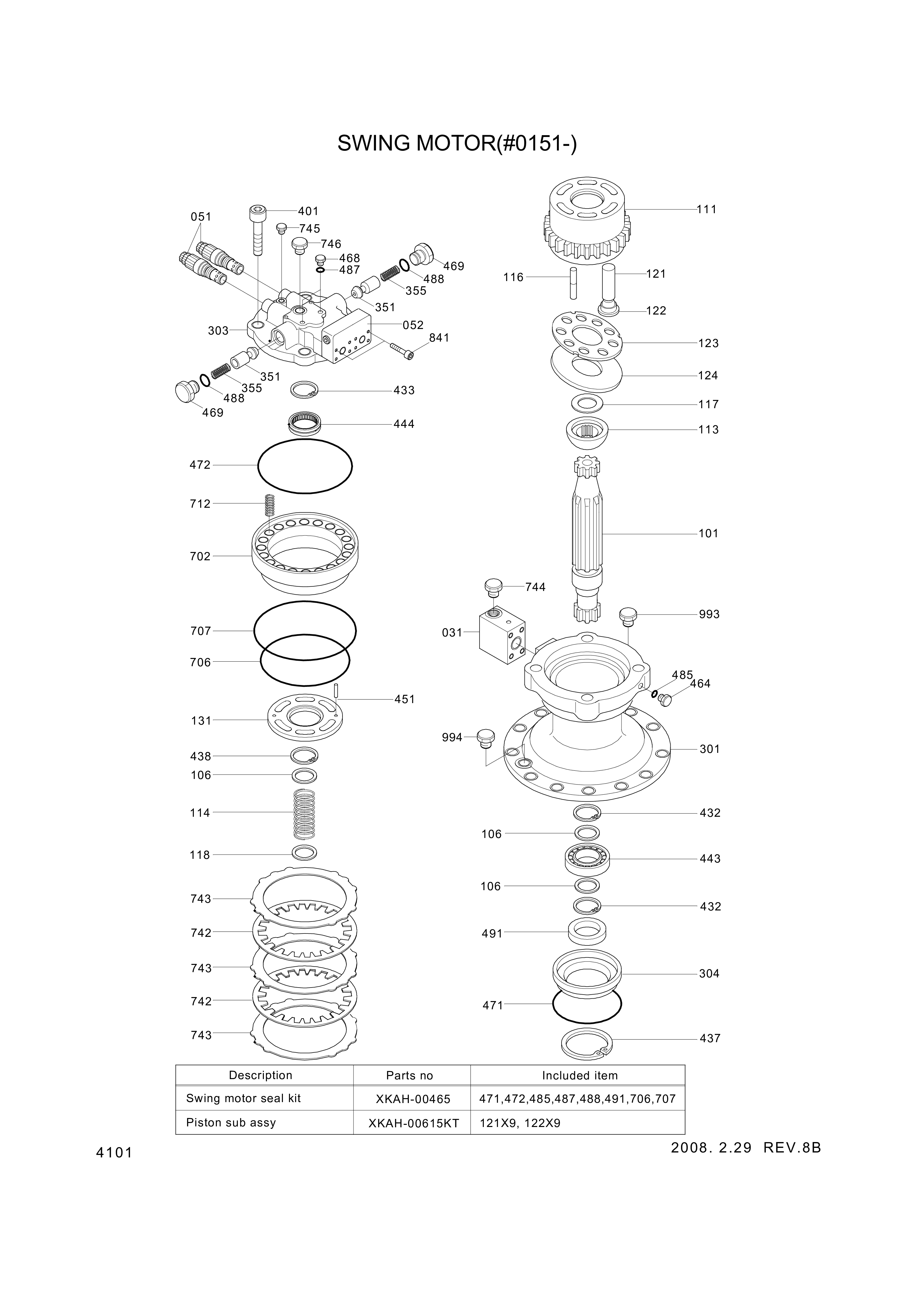 drawing for Hyundai Construction Equipment XKAH-00155 - SPACER-REAR