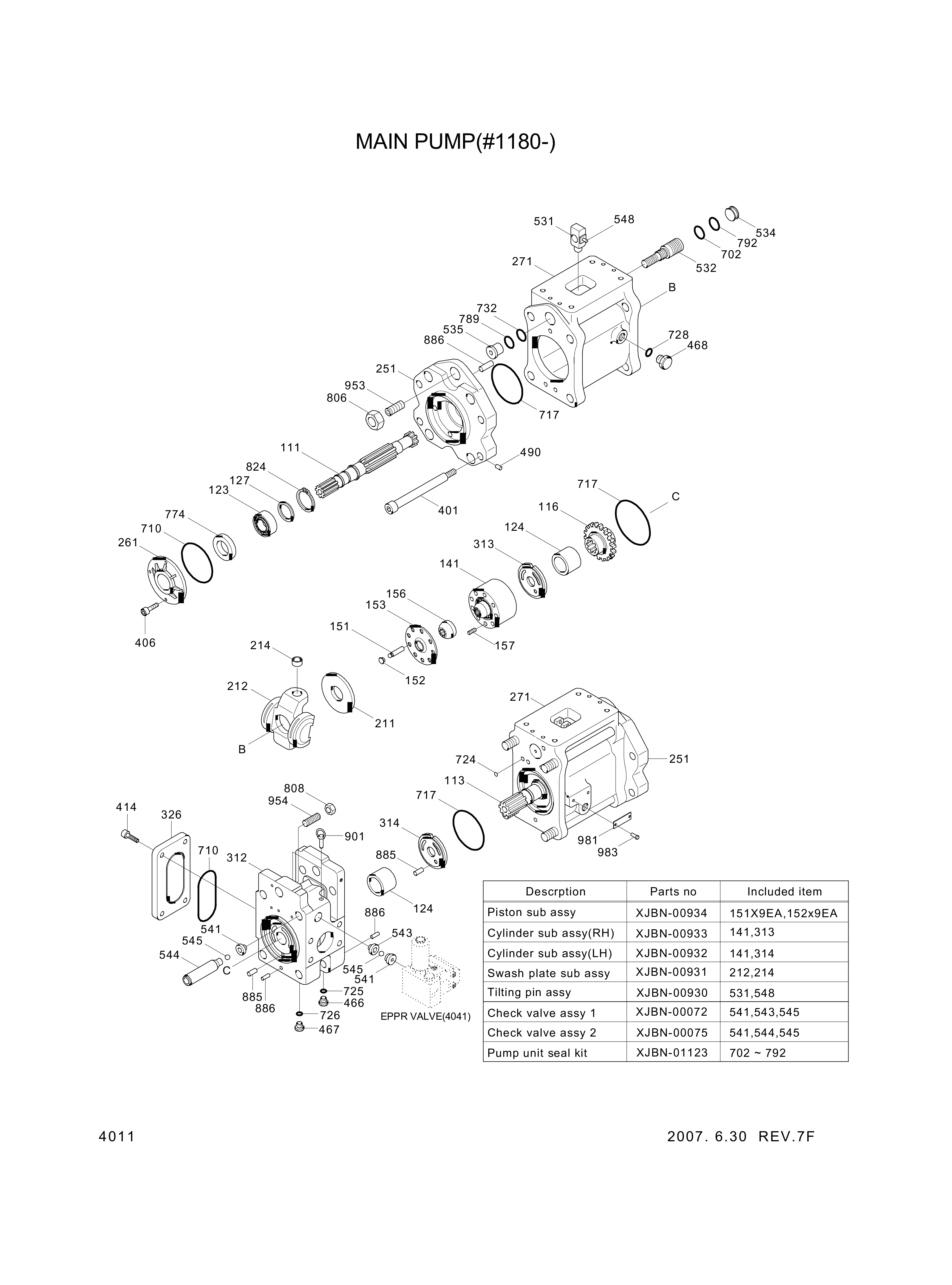 drawing for Hyundai Construction Equipment XKAH-00556 - PLATE KIT-SWASH