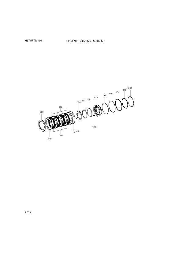 drawing for Hyundai Construction Equipment ZGAQ-02506 - RING-U