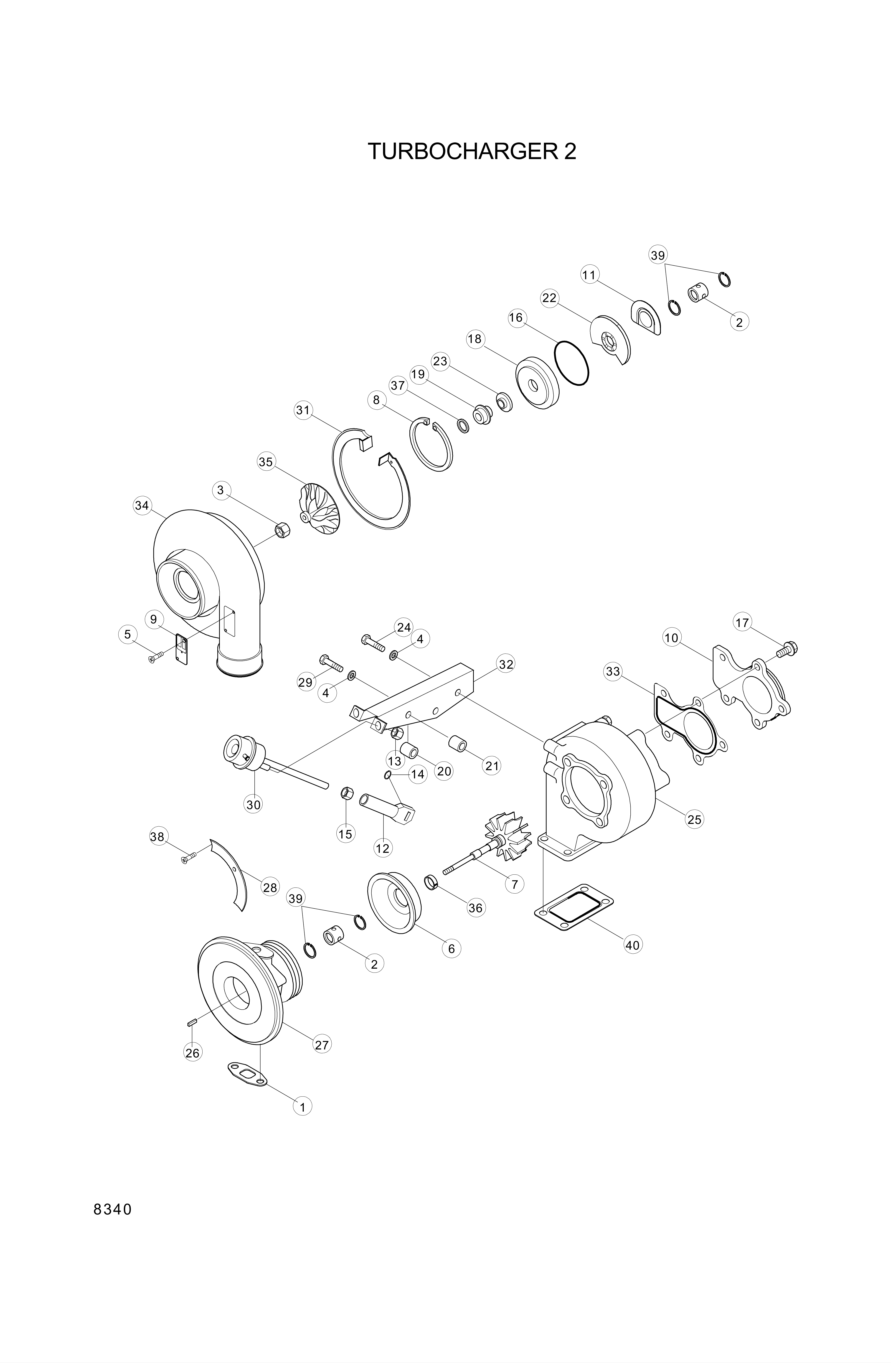 drawing for Hyundai Construction Equipment 3504967 - WASHER-PLAIN