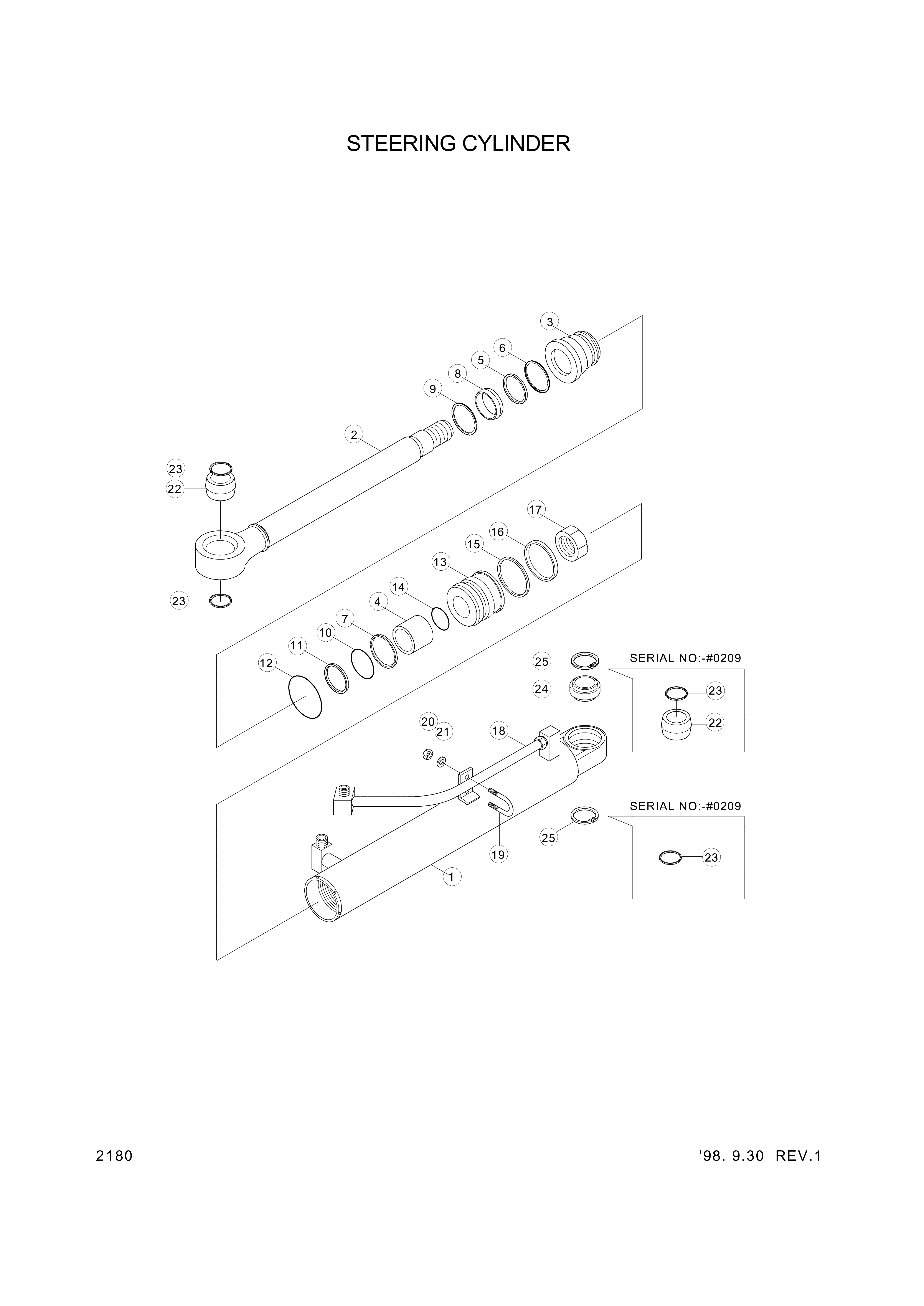 drawing for Hyundai Construction Equipment 9532-06501 - SHAFT O-RING