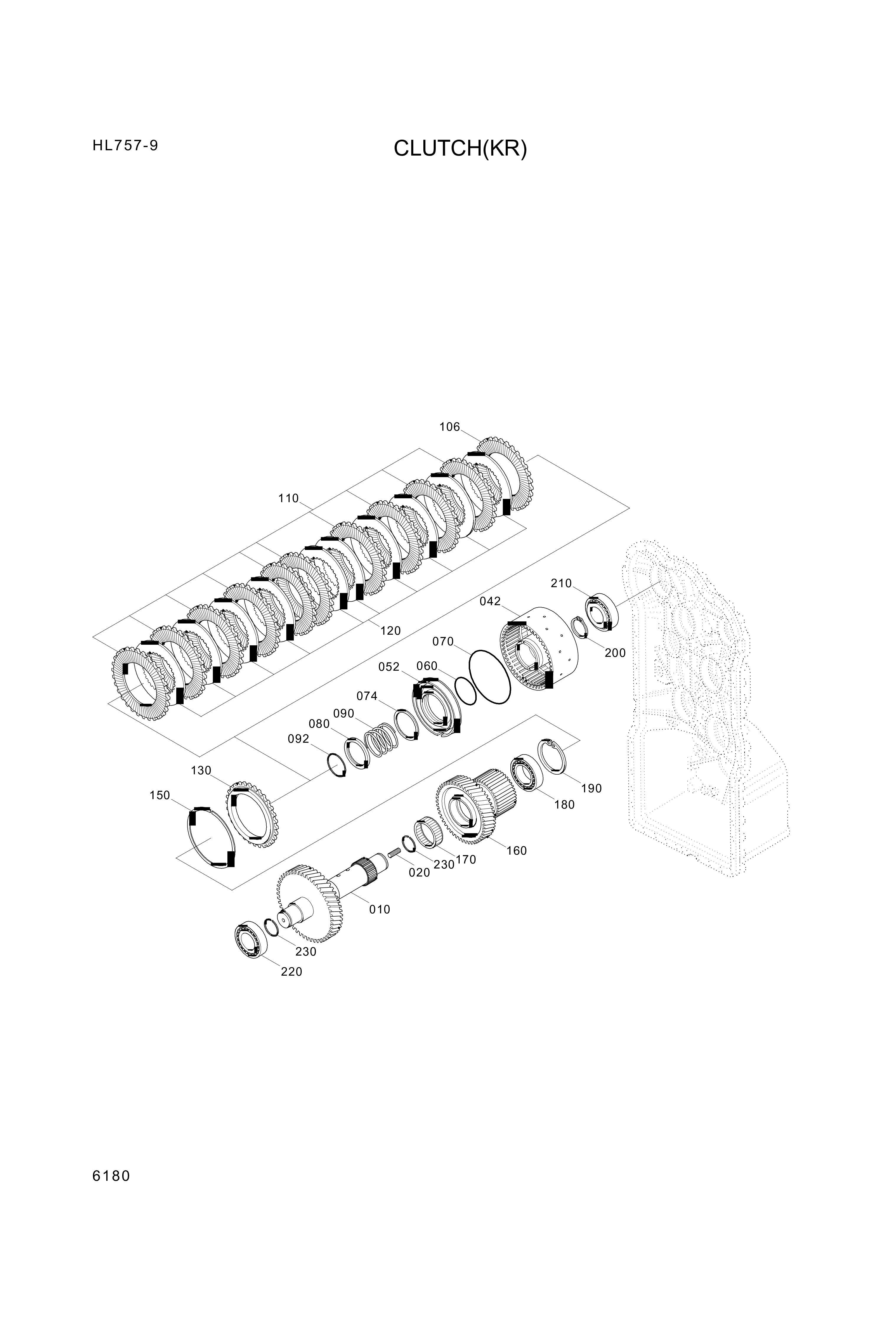 drawing for Hyundai Construction Equipment ZGAQ-00883 - WASHER