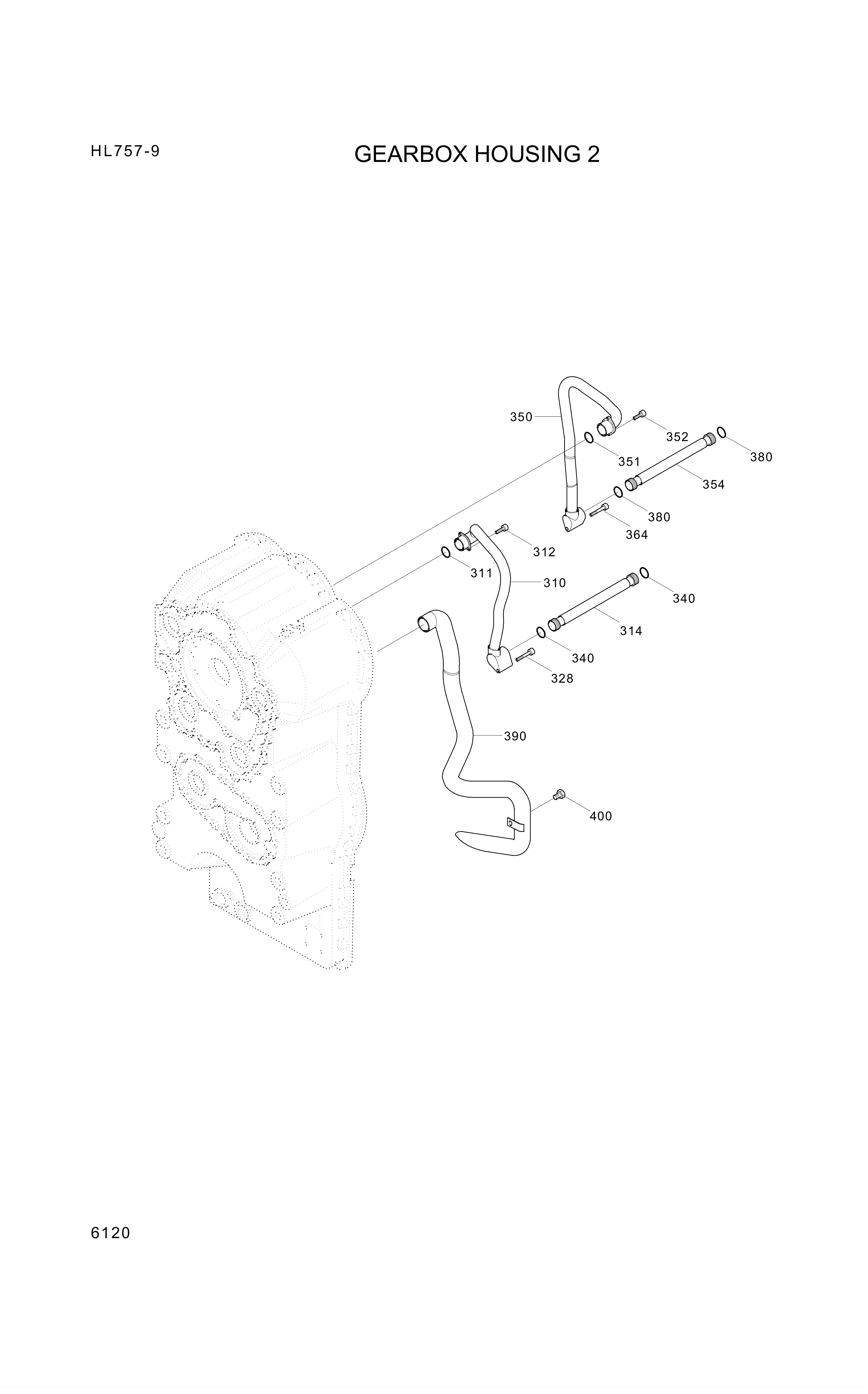 Technical drawing of Hyundai Construction Equipment ZGAQ-01504 SCREW-CAP with dimensions and layout (figure 3)