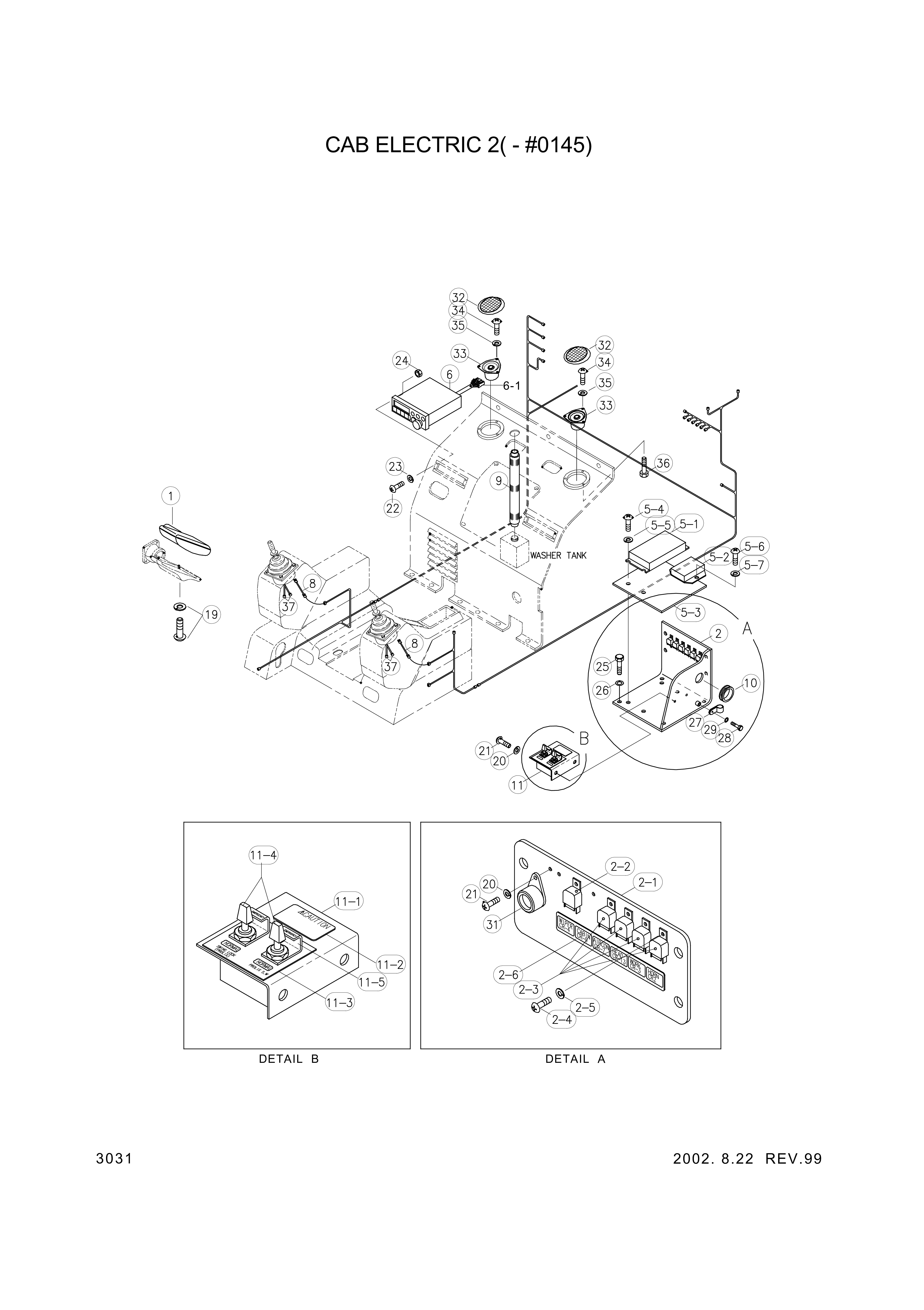 drawing for Hyundai Construction Equipment S161-060152 - BOLT-ROUND