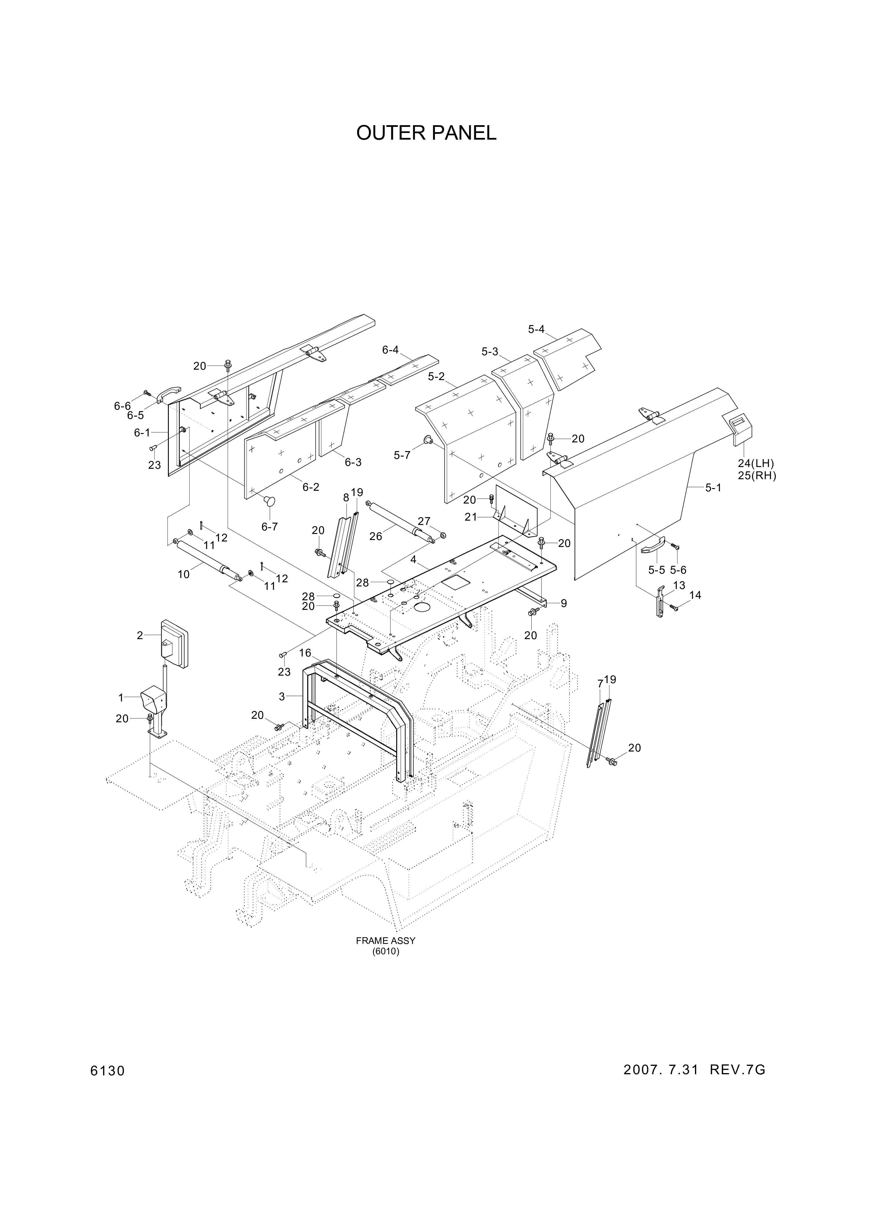 drawing for Hyundai Construction Equipment S035-081516 - BOLT-W/WASHER