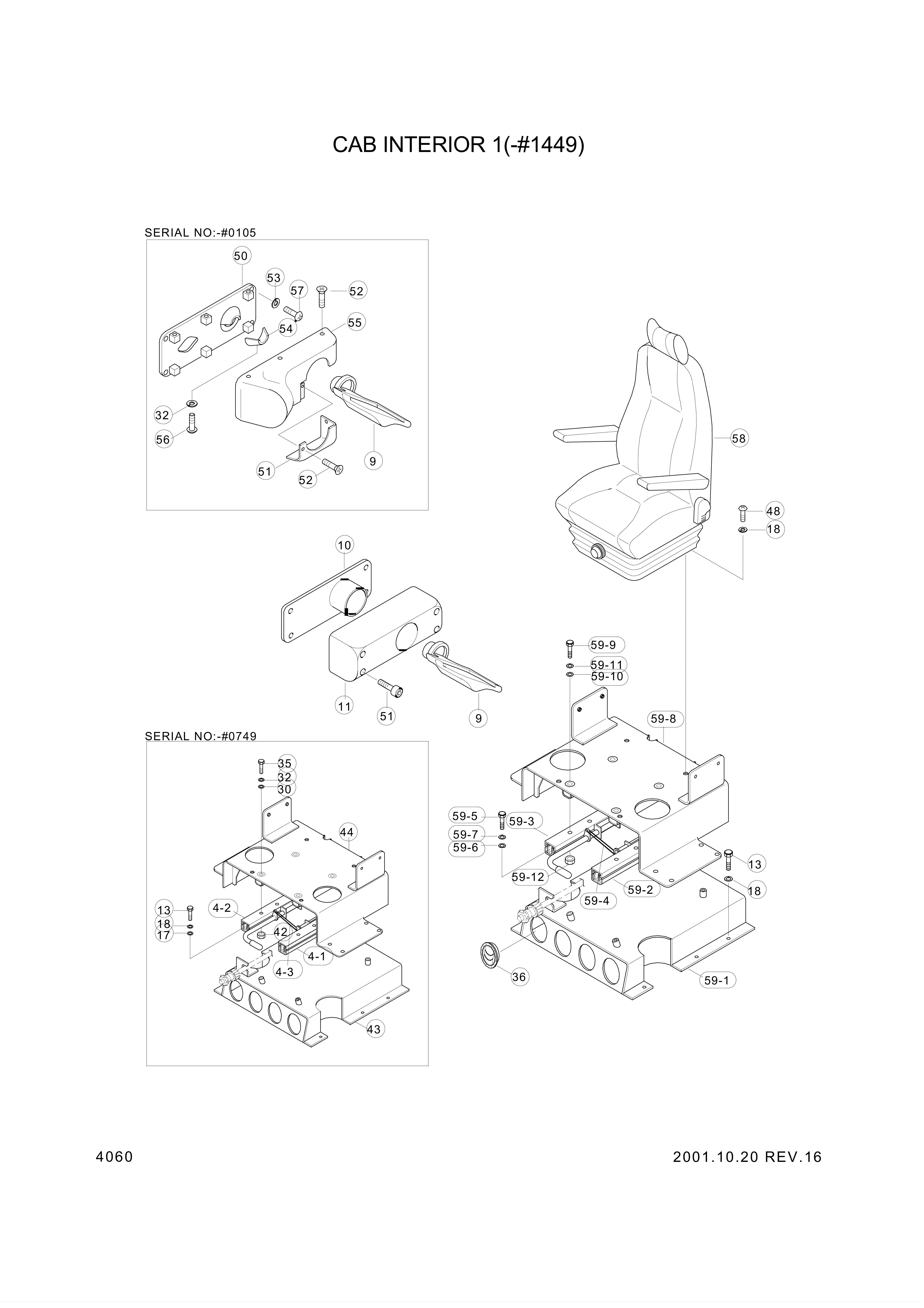 Technical drawing of Hyundai Construction Equipment S161-080252 BOLT-ROUND with dimensions and layout (figure 2)