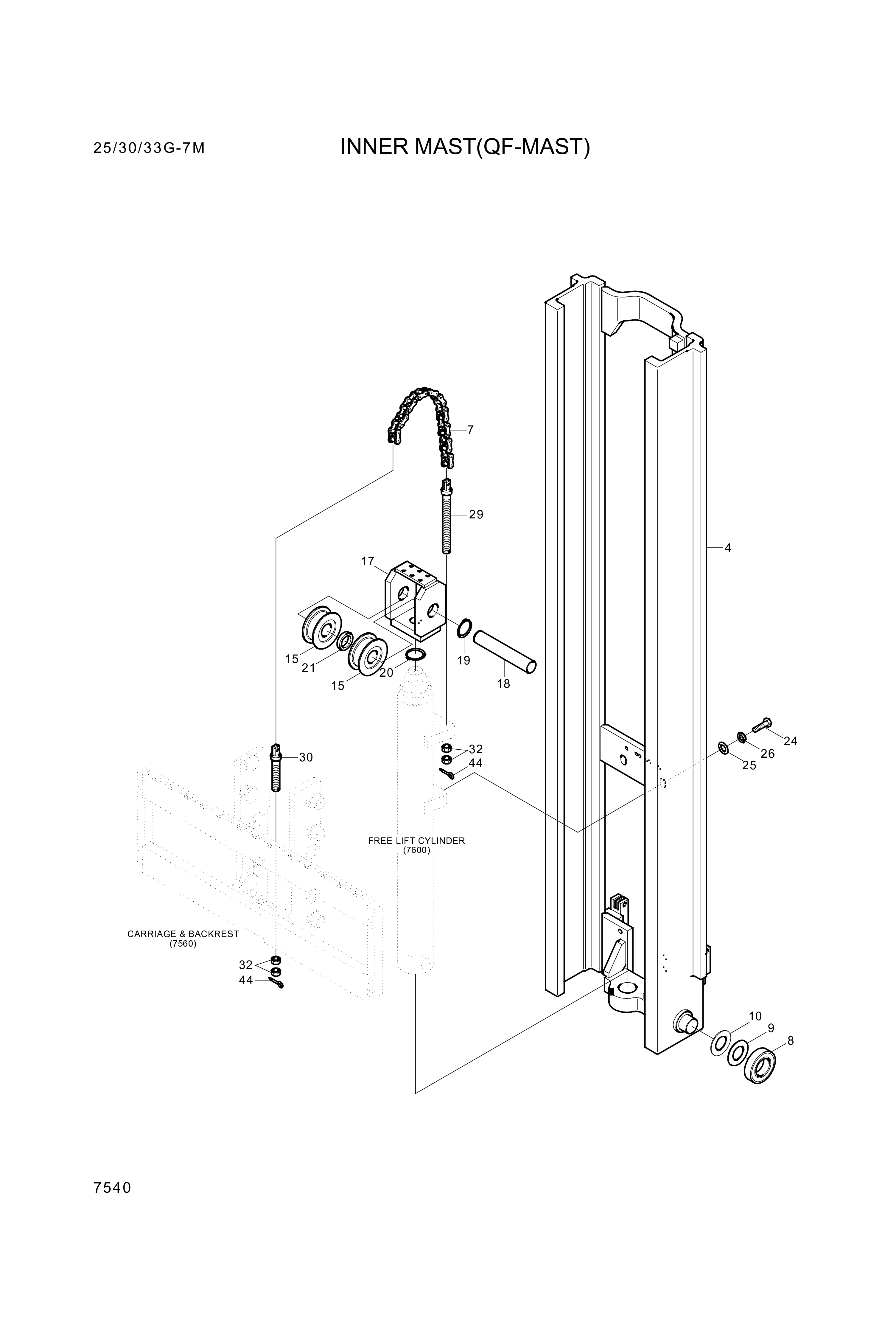 drawing for Hyundai Construction Equipment S403-141006 - WASHER-PLAIN