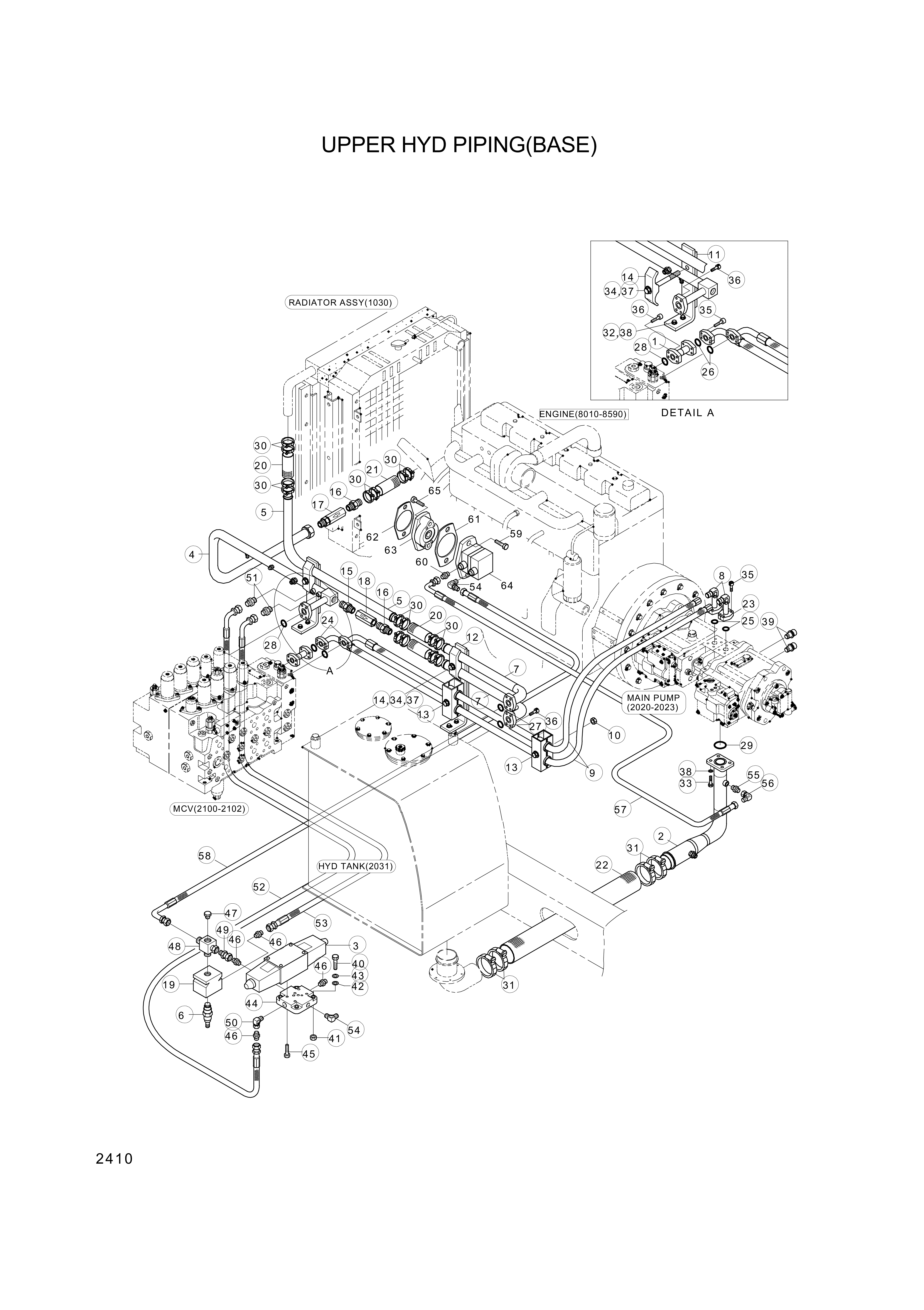 drawing for Hyundai Construction Equipment 9410207 - CONNECTOR