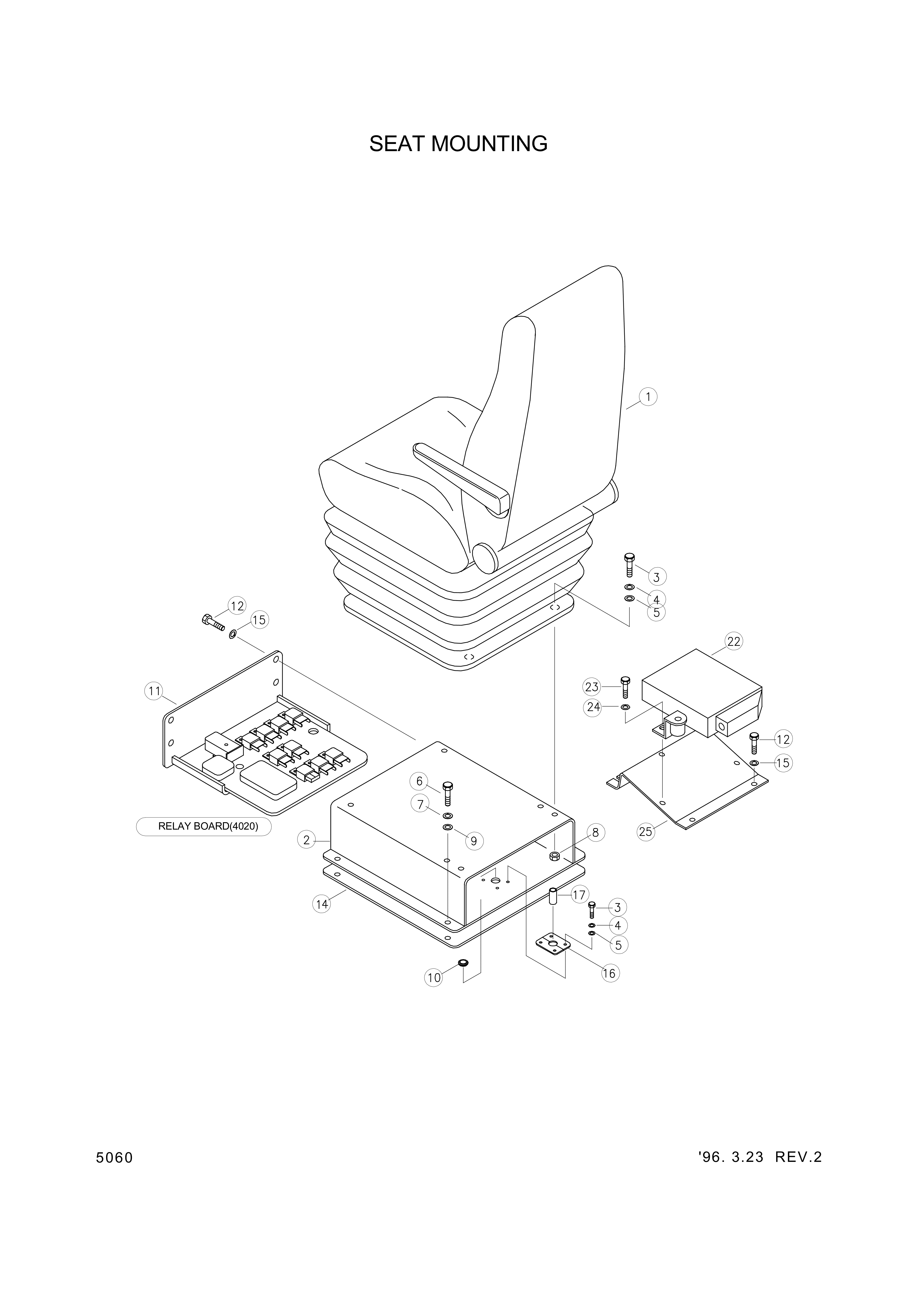 drawing for Hyundai Construction Equipment 24L4-00550 - PLATE